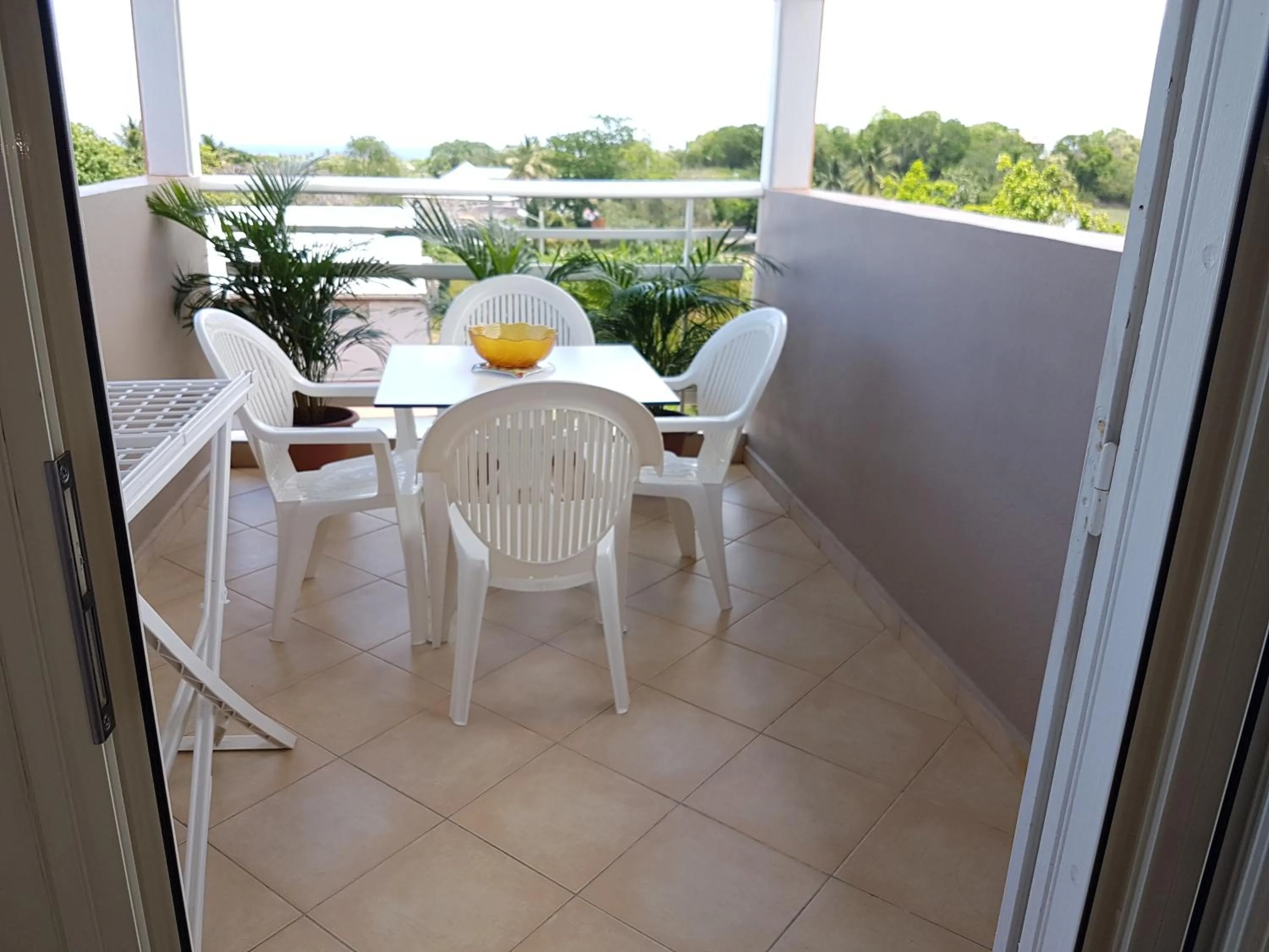 Balcony/Terrace in Chez Gerty Et Jocelyn