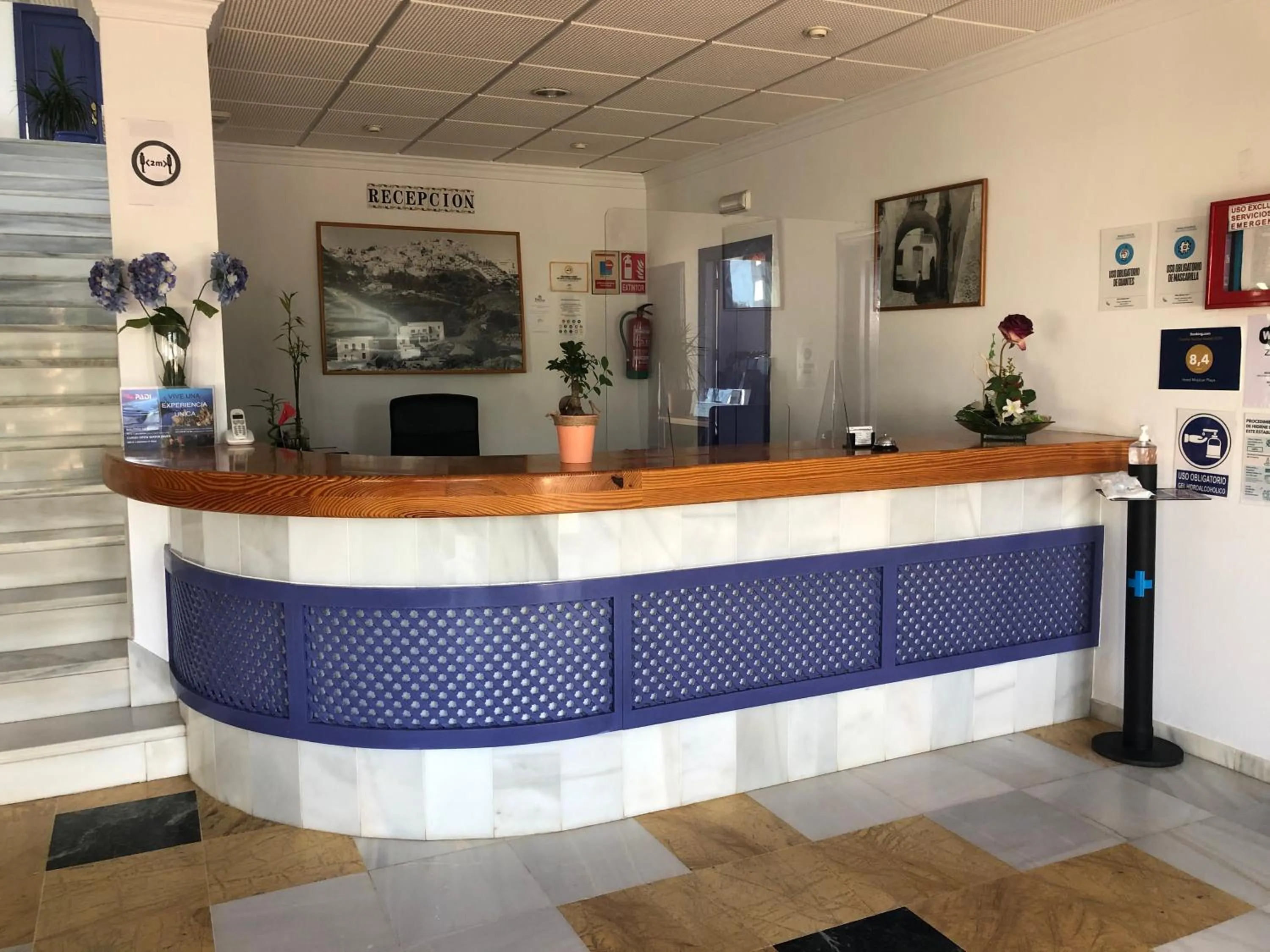 Lobby or reception in Hotel Mojácar Playa