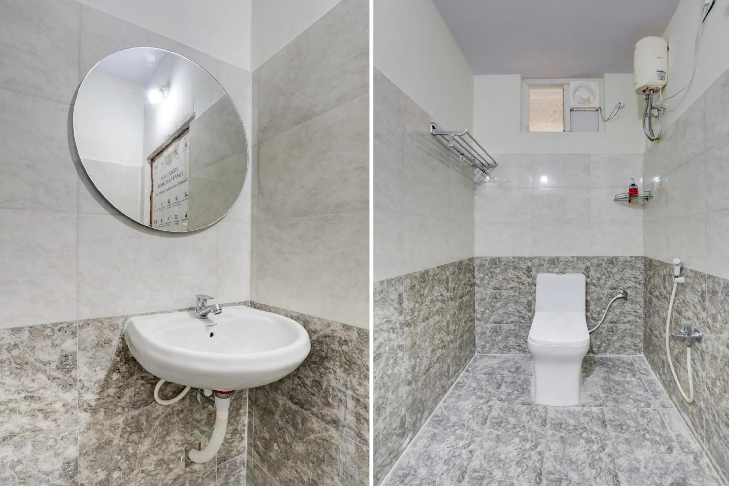 Bathroom in Super Collection O Khajaguda Hills Formerly Sri Balaji Luxary Rooms