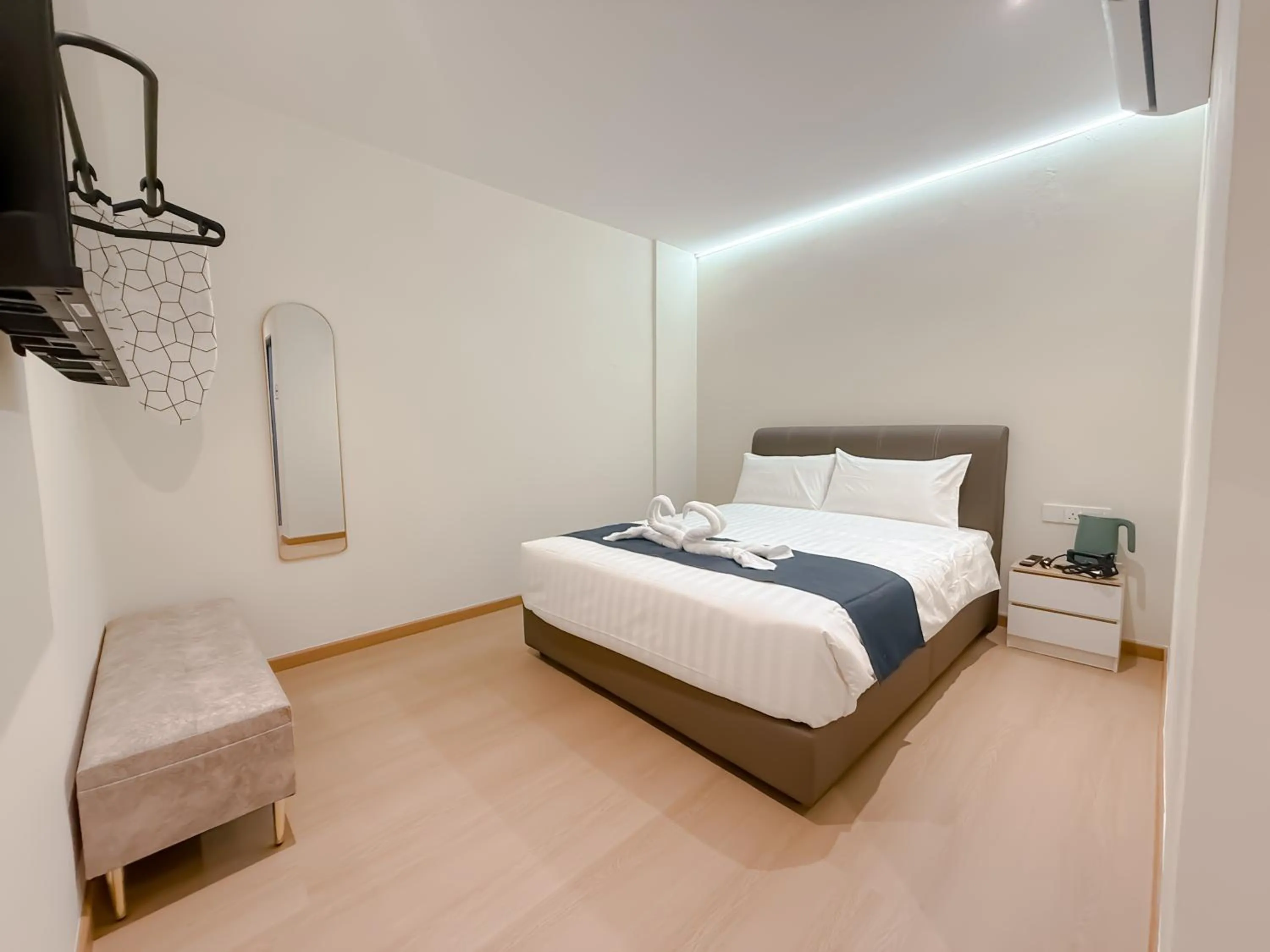 Bed in Resandau Stay Ipoh - Nearby Ipoh Town - Private Car Park and Lift - Whole unit & Coliving