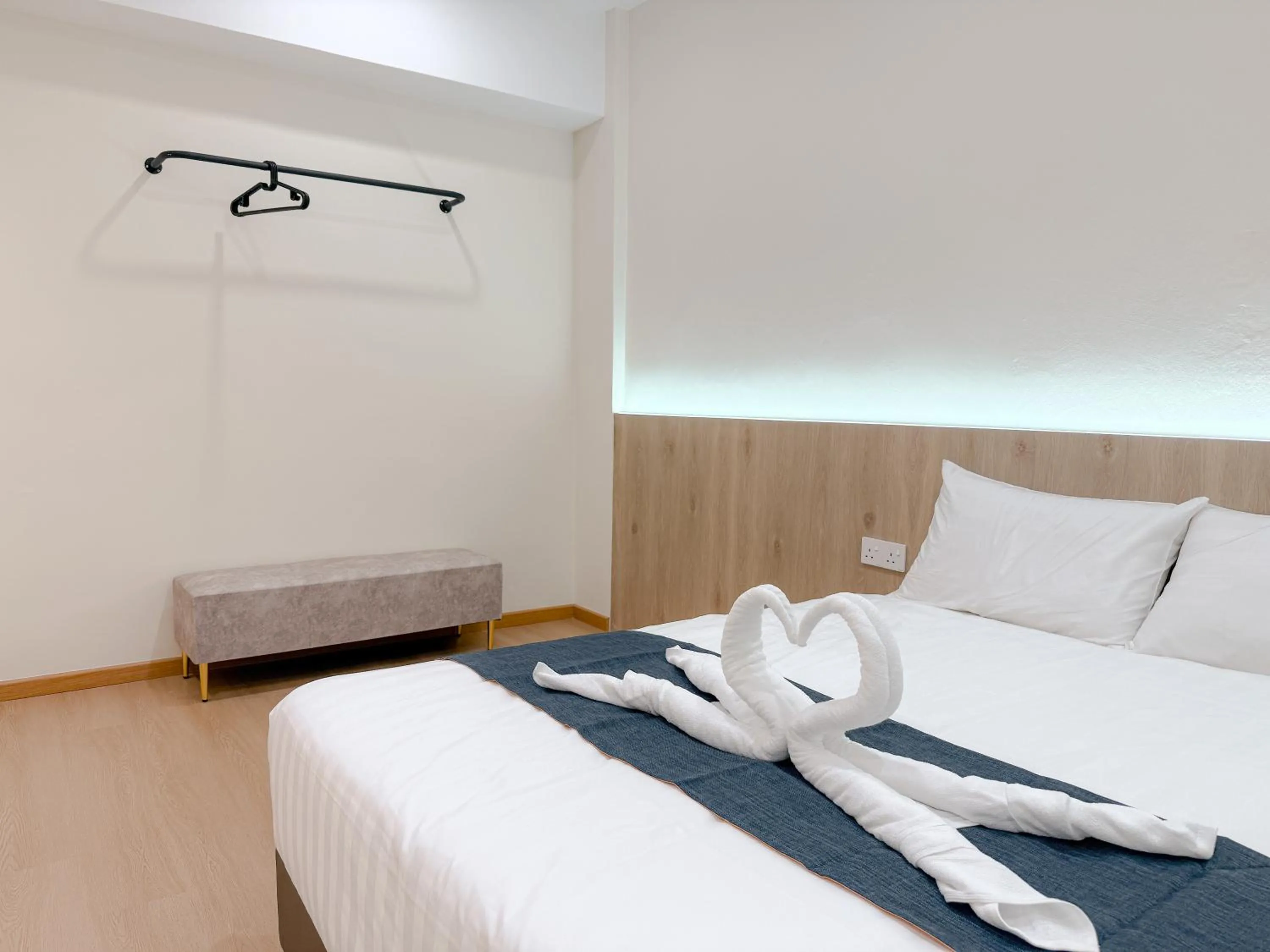 Bed in Resandau Stay Ipoh - Nearby Ipoh Town - Private Car Park and Lift - Whole unit & Coliving