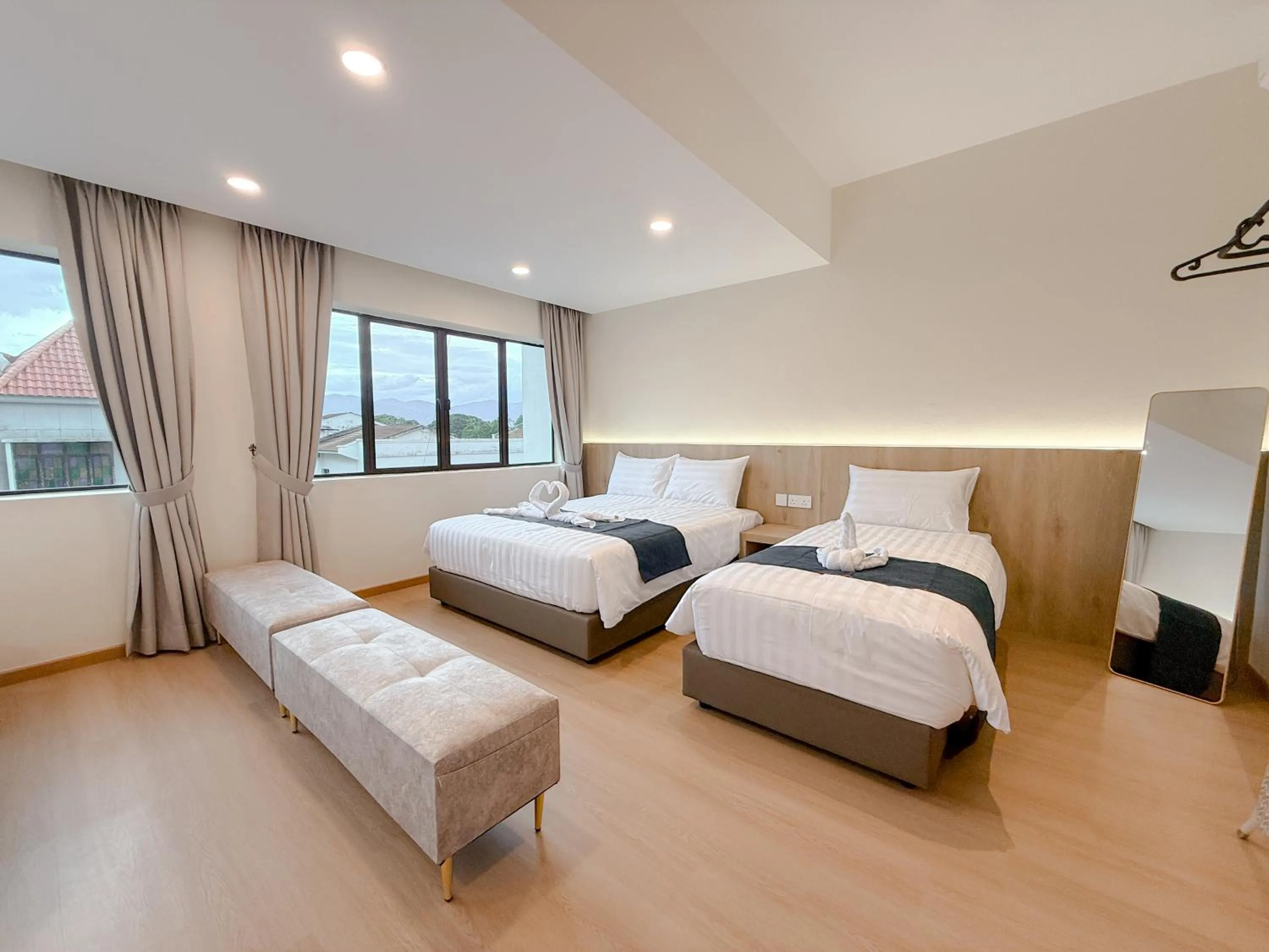 Bed in Resandau Stay Ipoh - Nearby Ipoh Town - Private Car Park and Lift - Whole unit & Coliving