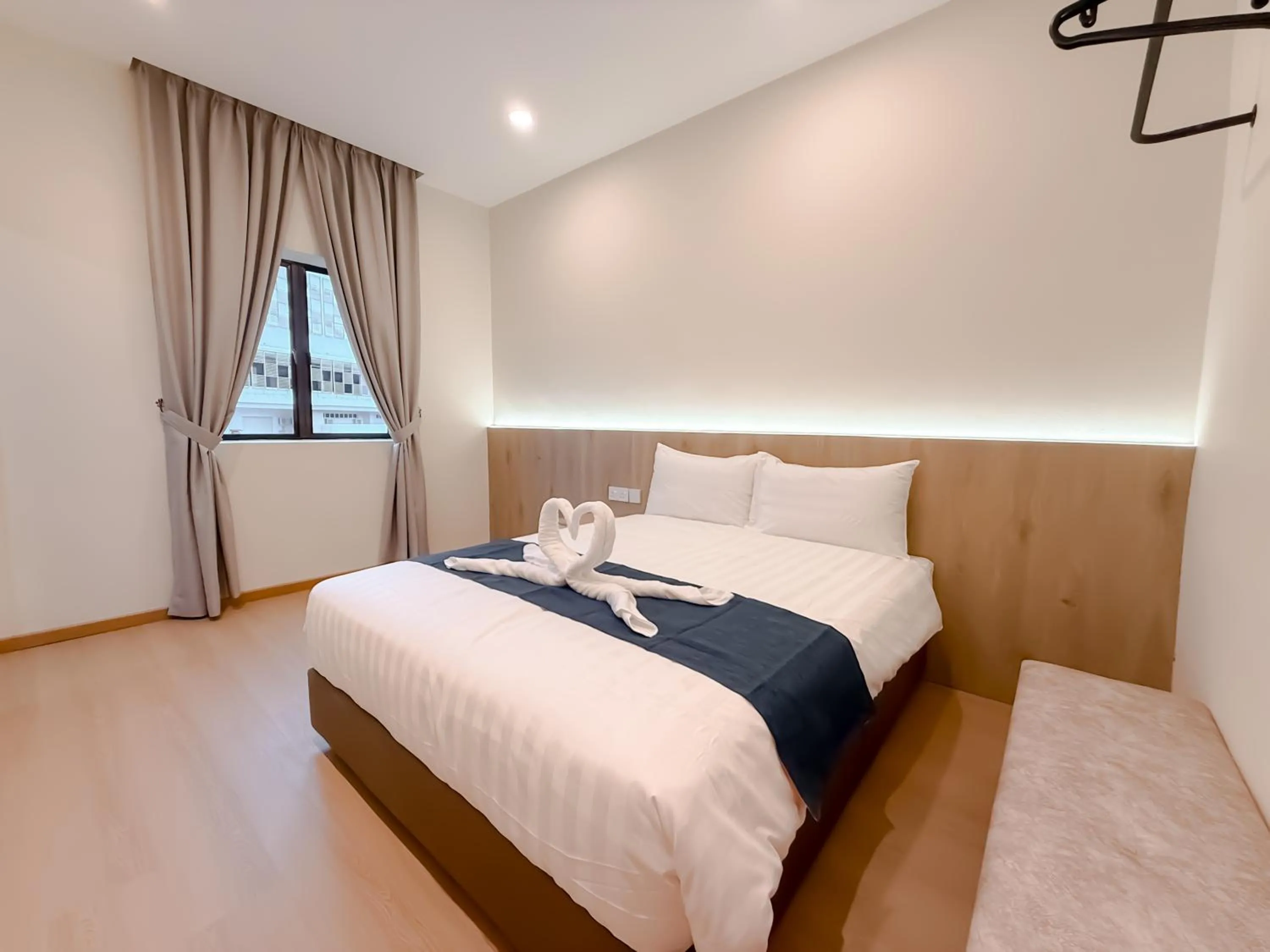 Bed in Resandau Stay Ipoh - Nearby Ipoh Town - Private Car Park and Lift - Whole unit & Coliving