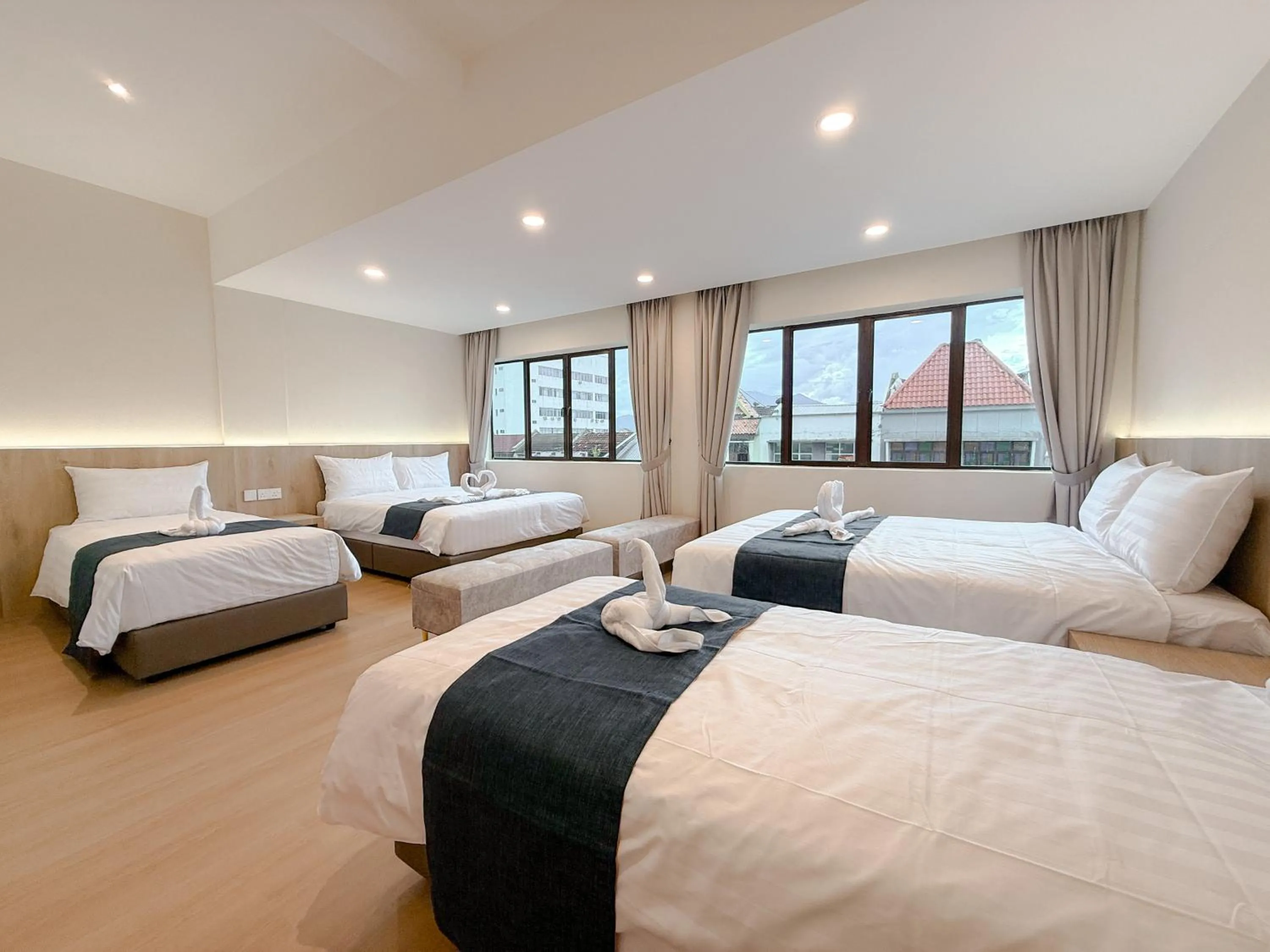 Bed in Resandau Stay Ipoh - Nearby Ipoh Town - Private Car Park and Lift - Whole unit & Coliving