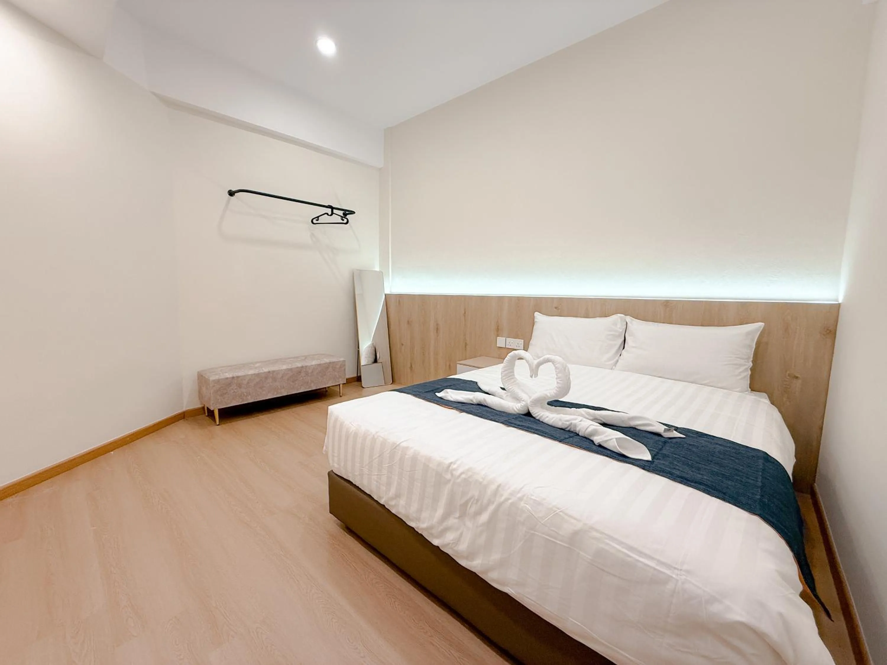Bed in Resandau Stay Ipoh - Nearby Ipoh Town - Private Car Park and Lift - Whole unit & Coliving