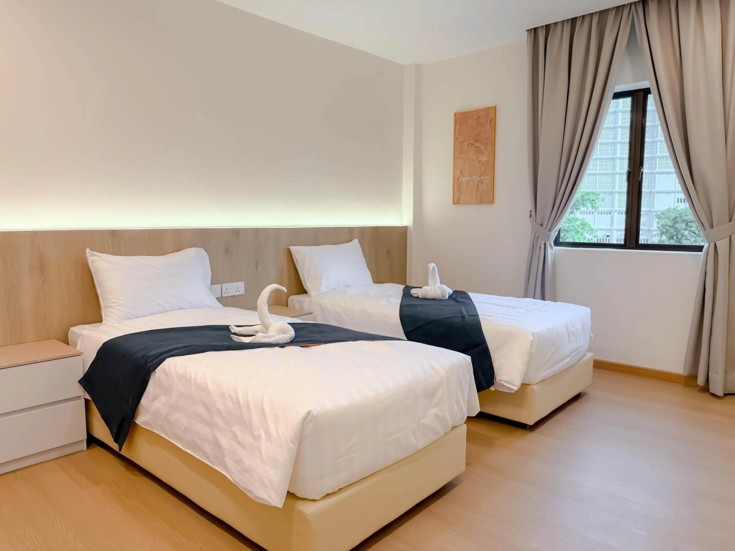 Bed in Resandau Stay Ipoh - Nearby Ipoh Town - Private Car Park and Lift - Whole unit & Coliving