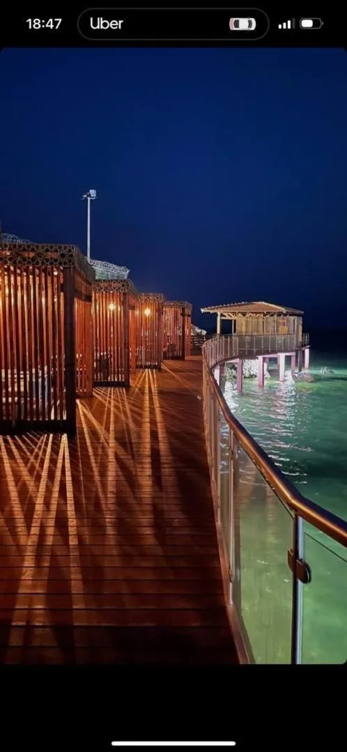 Sea view in Les Acacias Hotel Djibouti