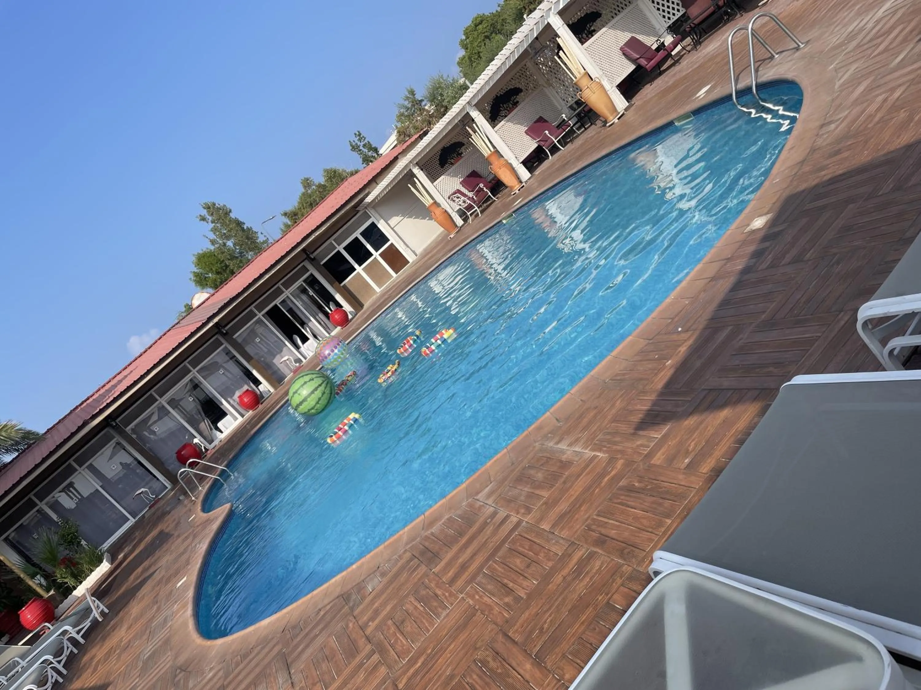 Swimming pool in Les Acacias Hotel Djibouti