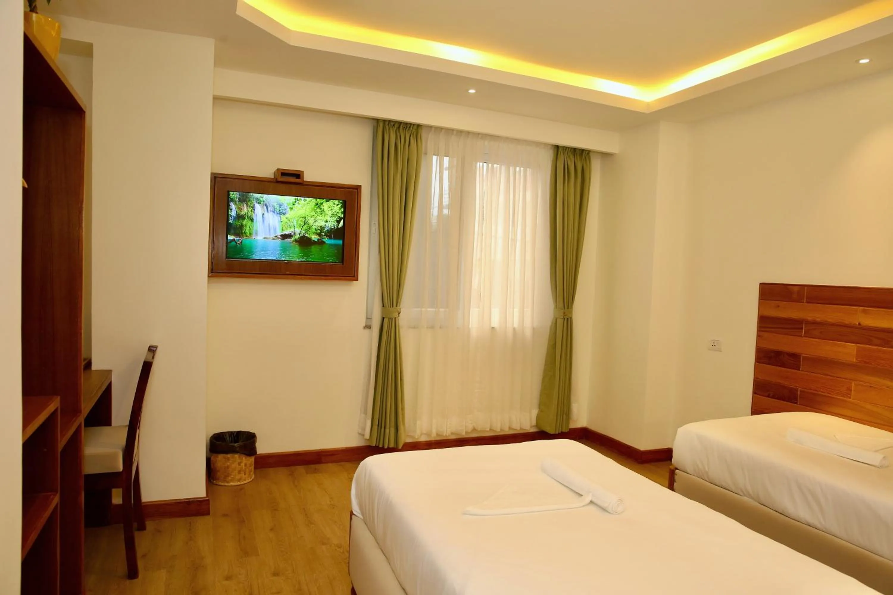 Deluxe Twin Room in Hotel Harsha Nepal