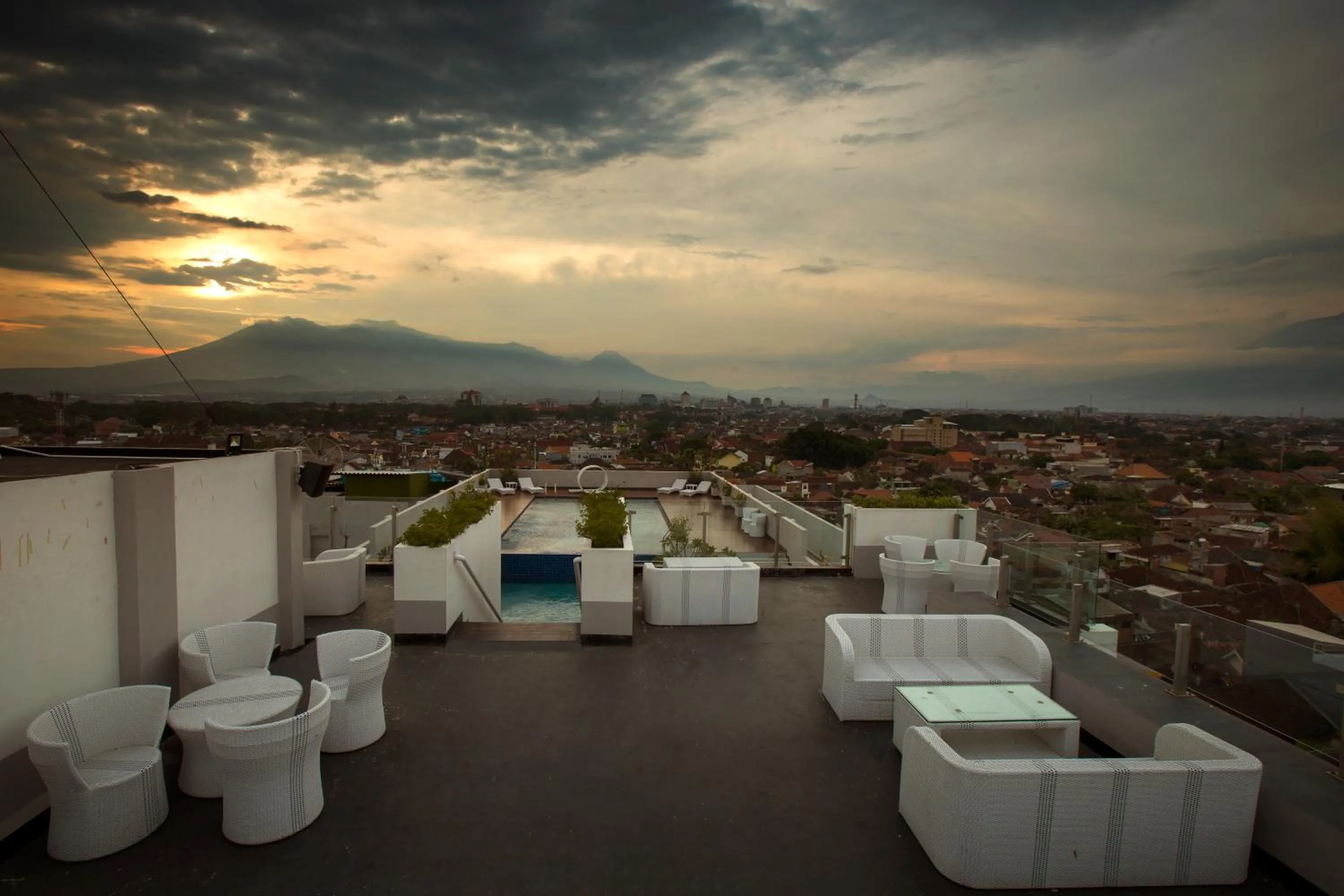 Balcony/Terrace in Ascent Hotel & Cafe Malang