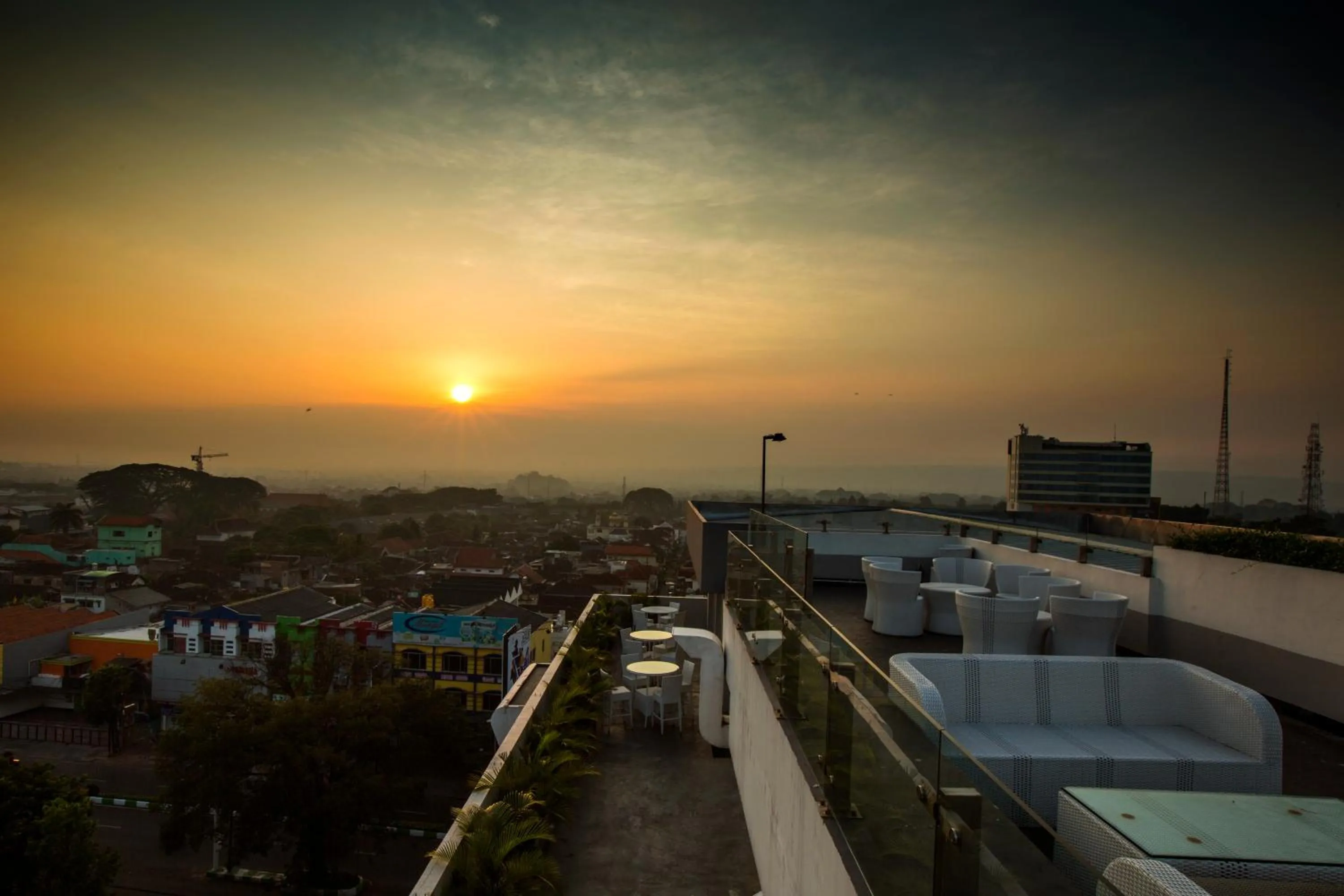 Sunrise in Ascent Hotel & Cafe Malang