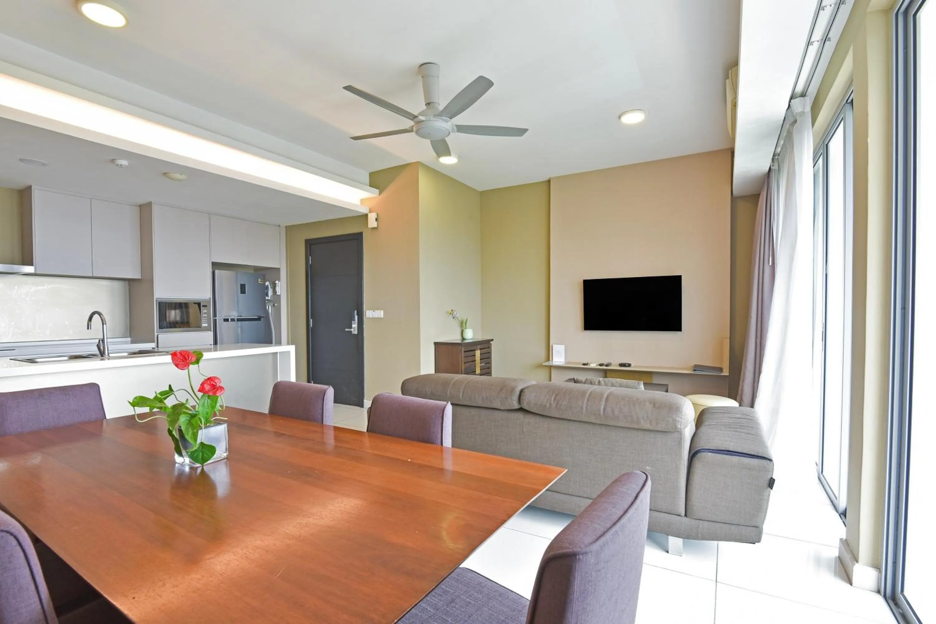 Bedroom in Palette Bukit Bintang Formerly Suasana Suites