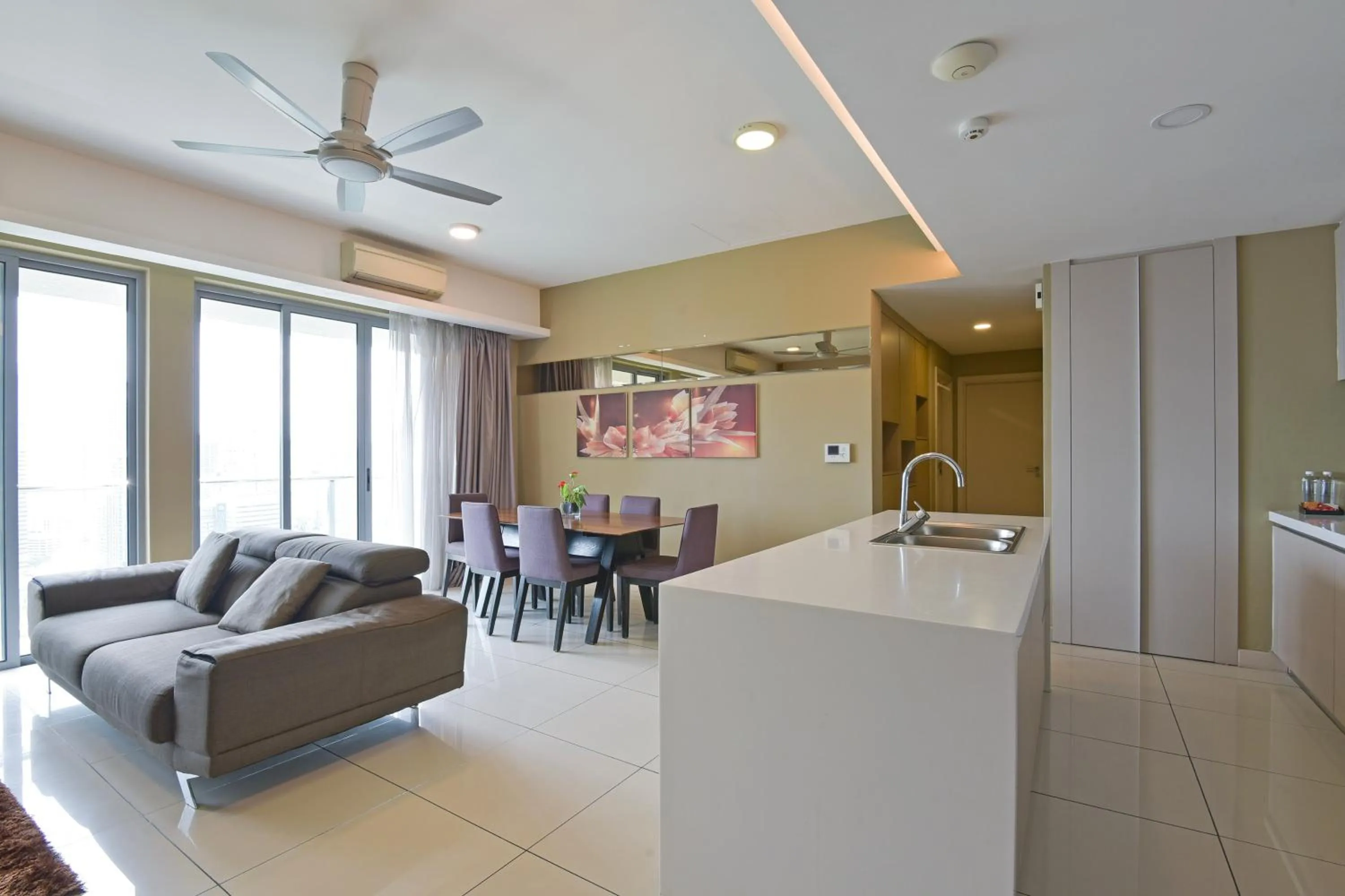 Bedroom in Palette Bukit Bintang Formerly Suasana Suites