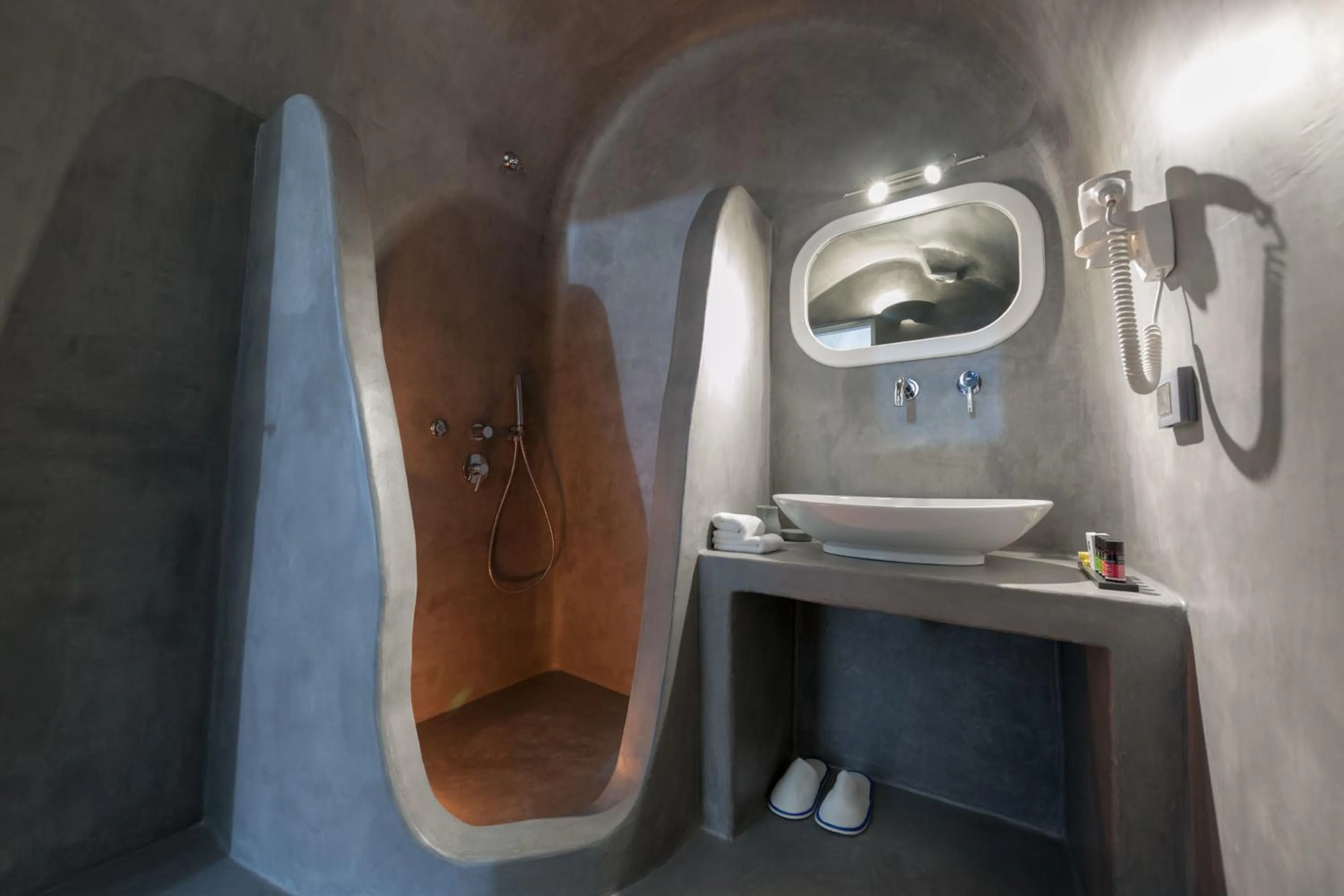 Bathroom in Thirea Suites