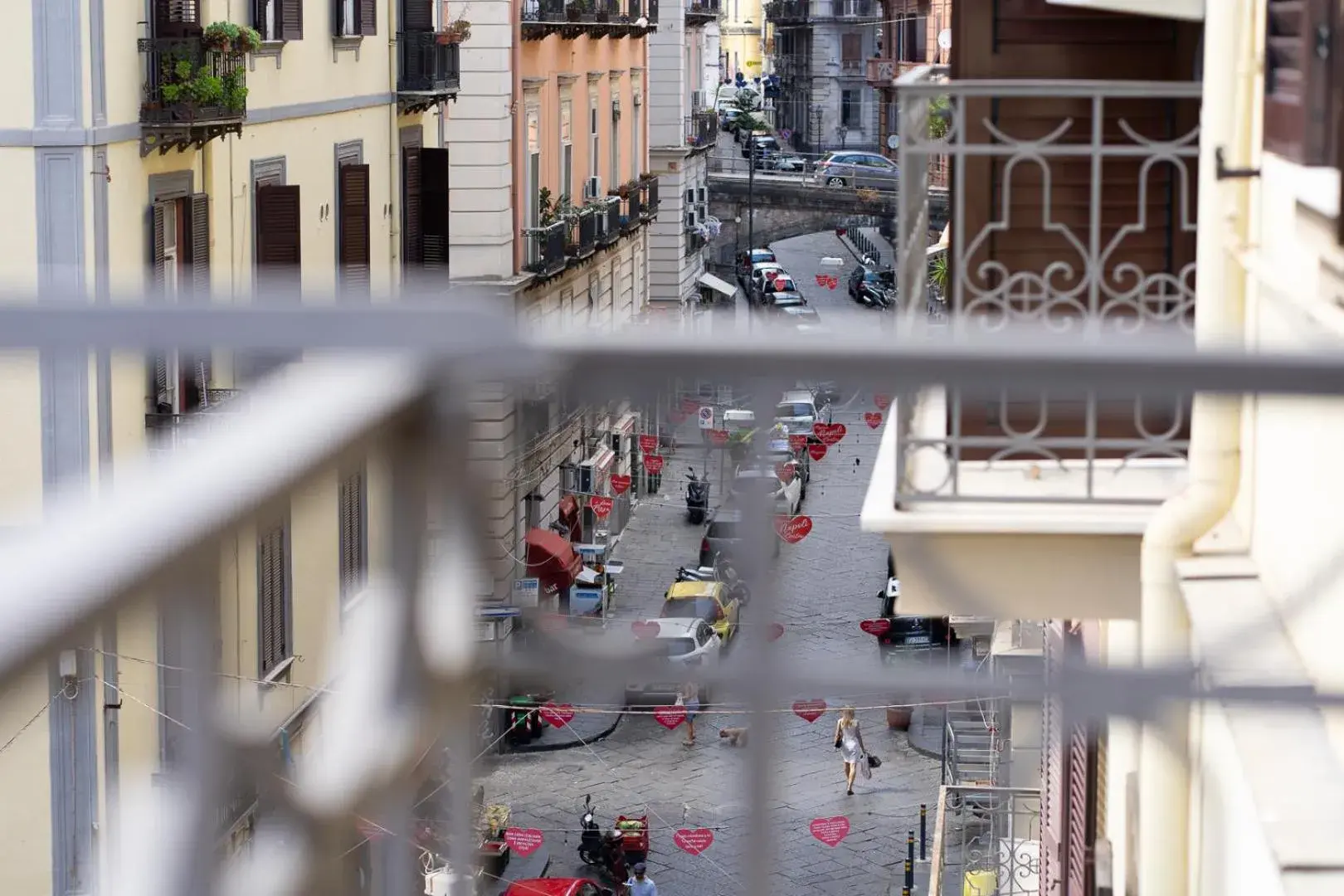 City view in Guesthouse Adry in Naples City view in Guesthouse Adry in Naples