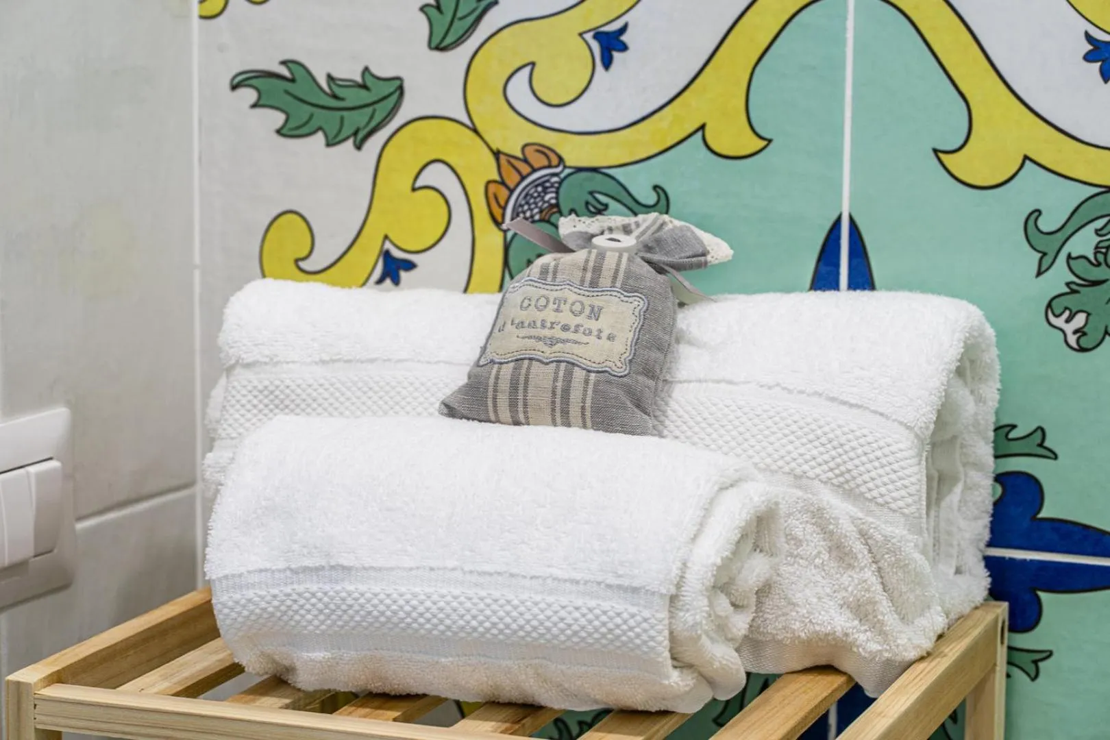 towels, Bed in Guesthouse Adry in Naples