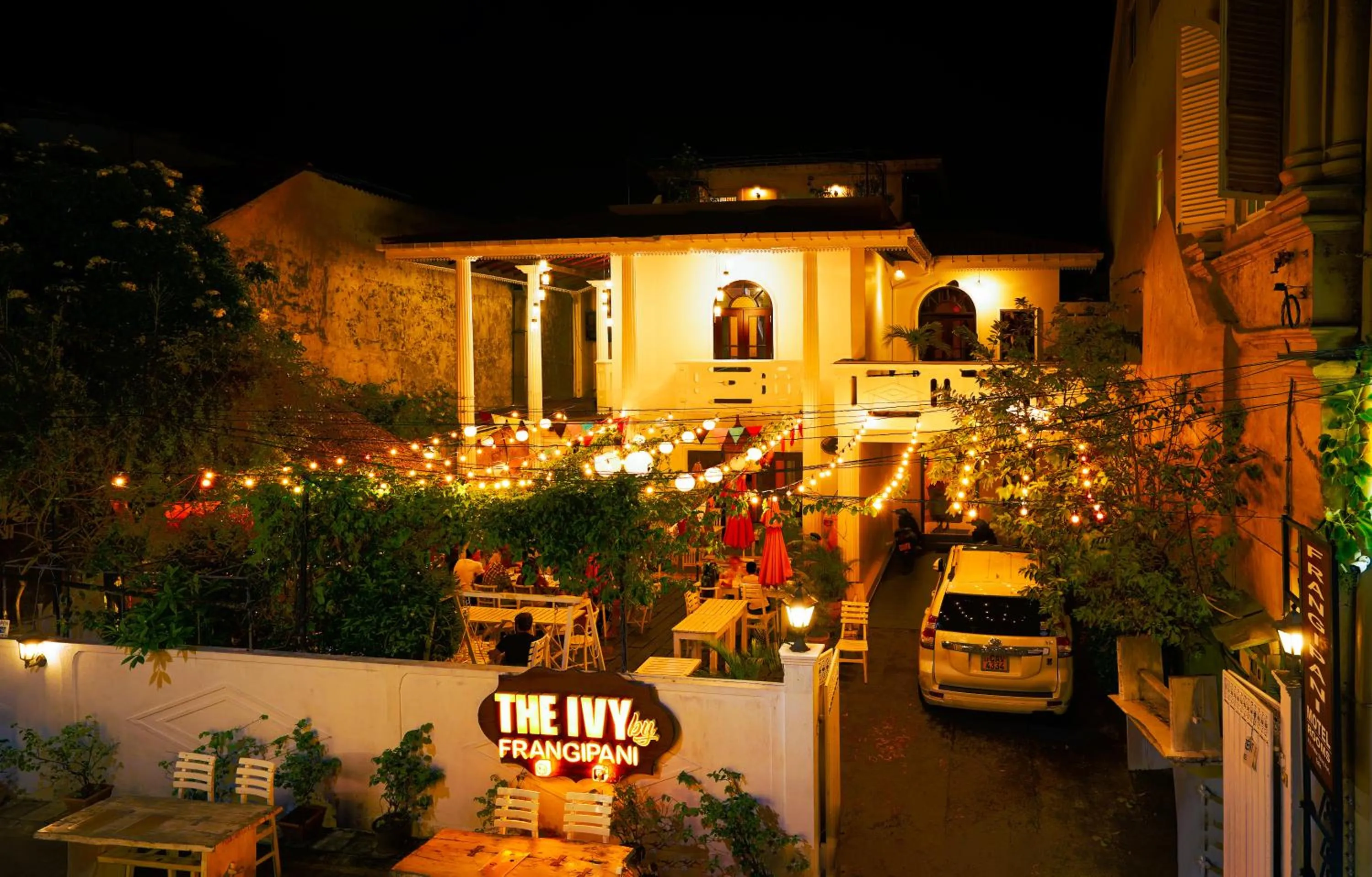 Property building in The Frangipani motel