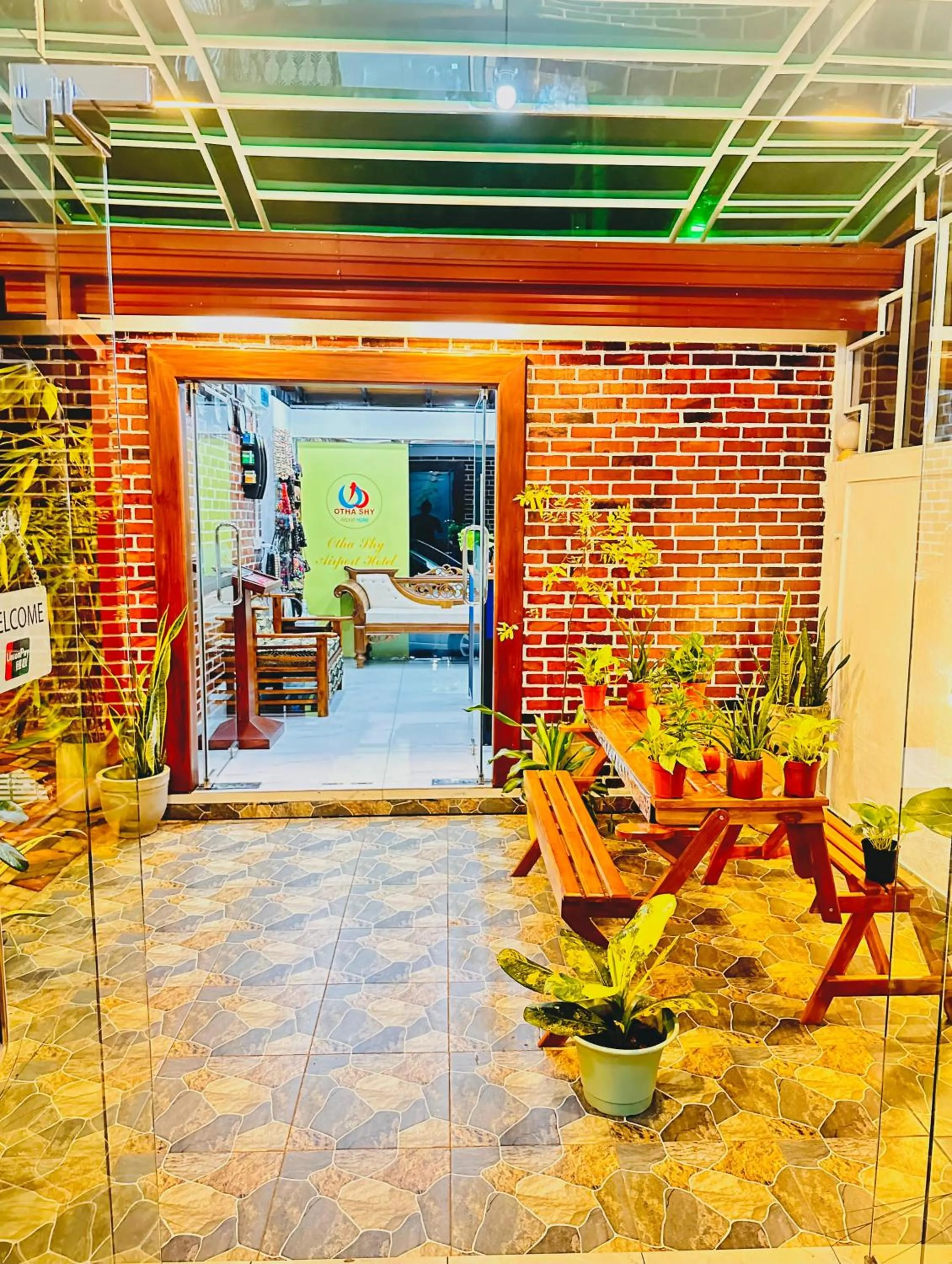 Garden view in Otha Shy Airport Transit Hotel