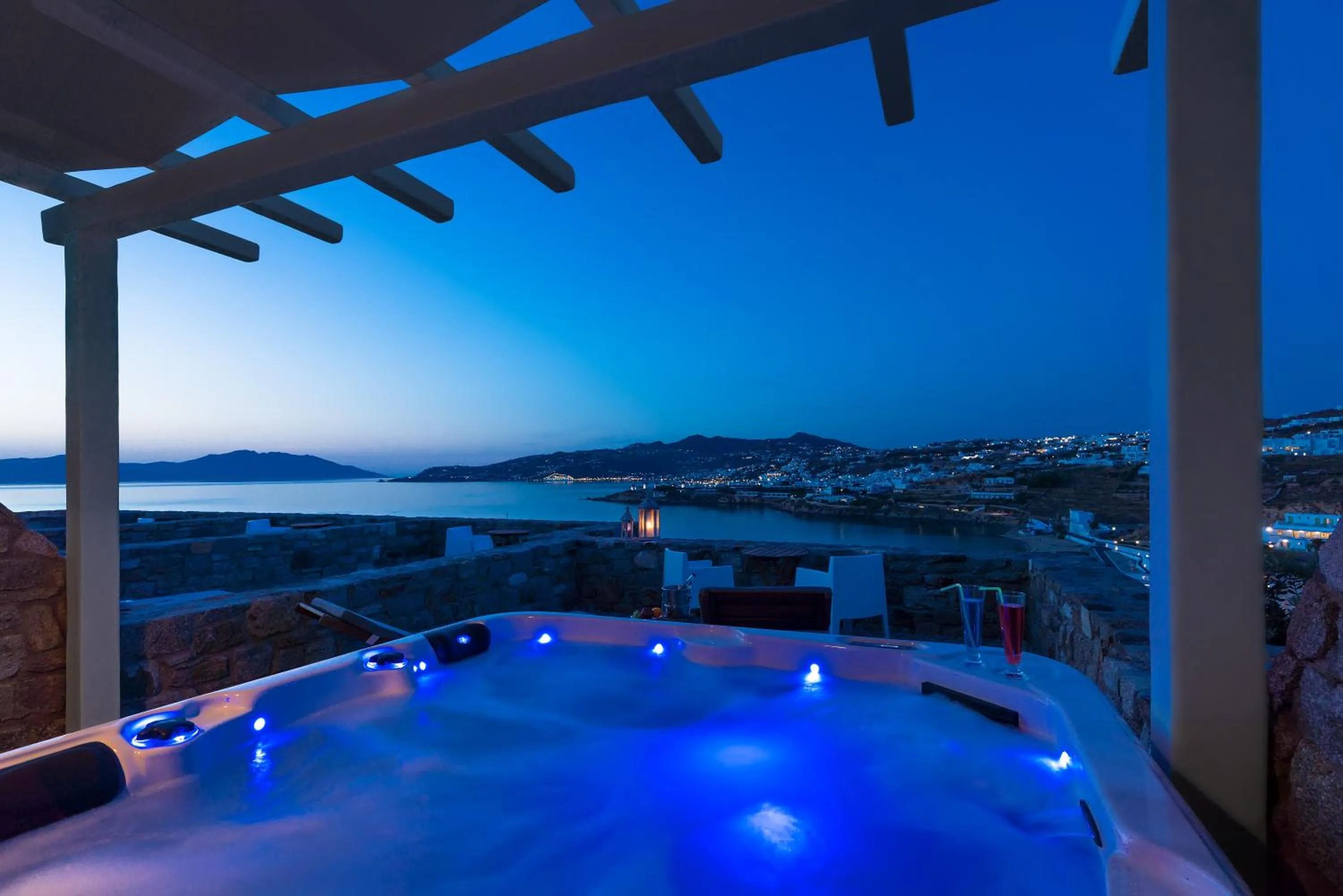 Night in Cape Mykonos