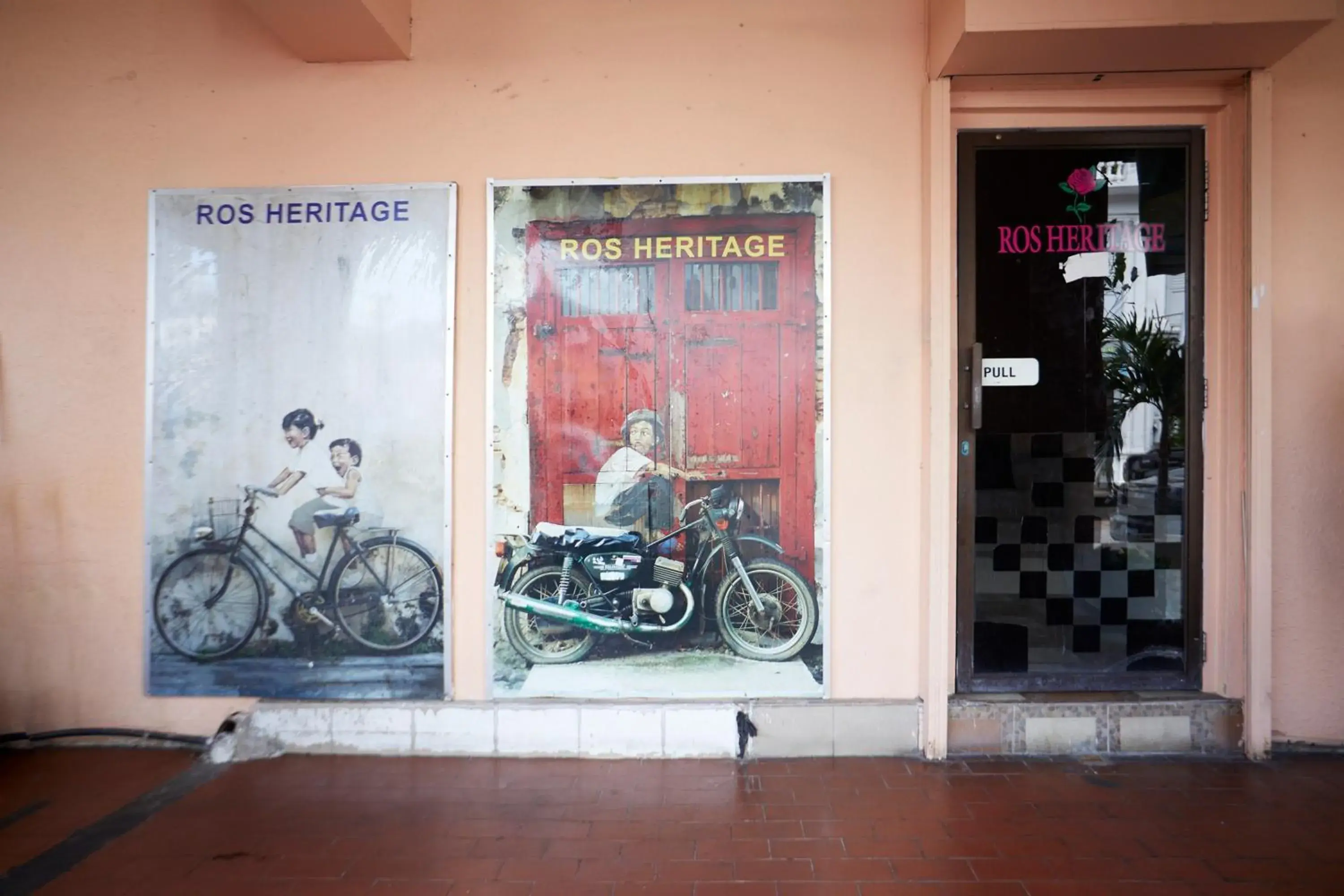 Property building in Ros Heritage Motel Property building in Ros Heritage Motel