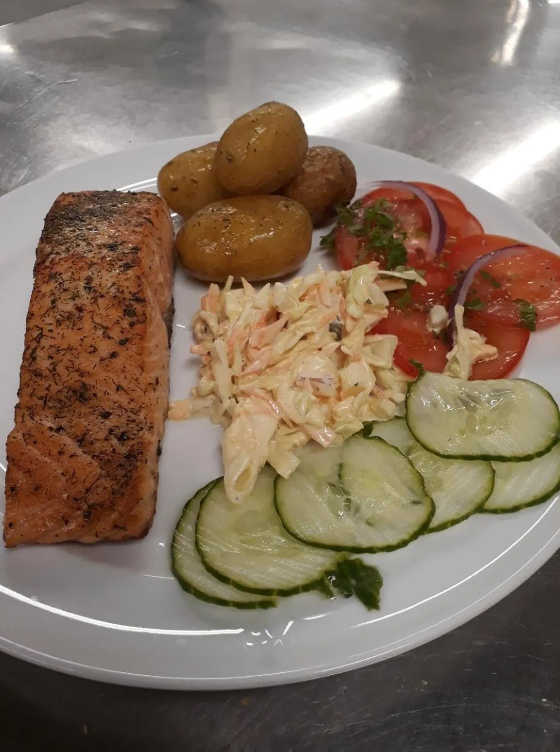 Dinner in Haukeli Hotel