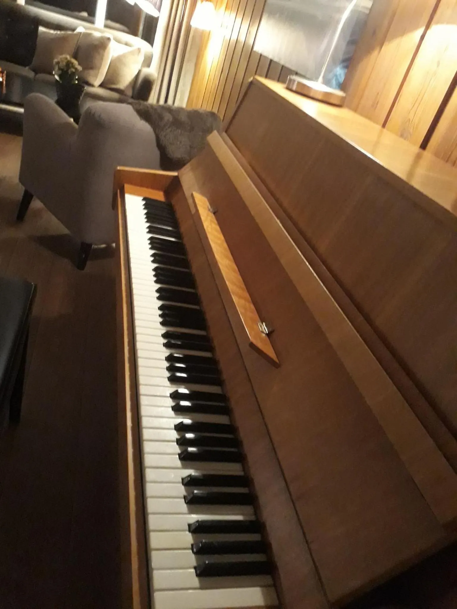 Seating area in Haukeli Hotel