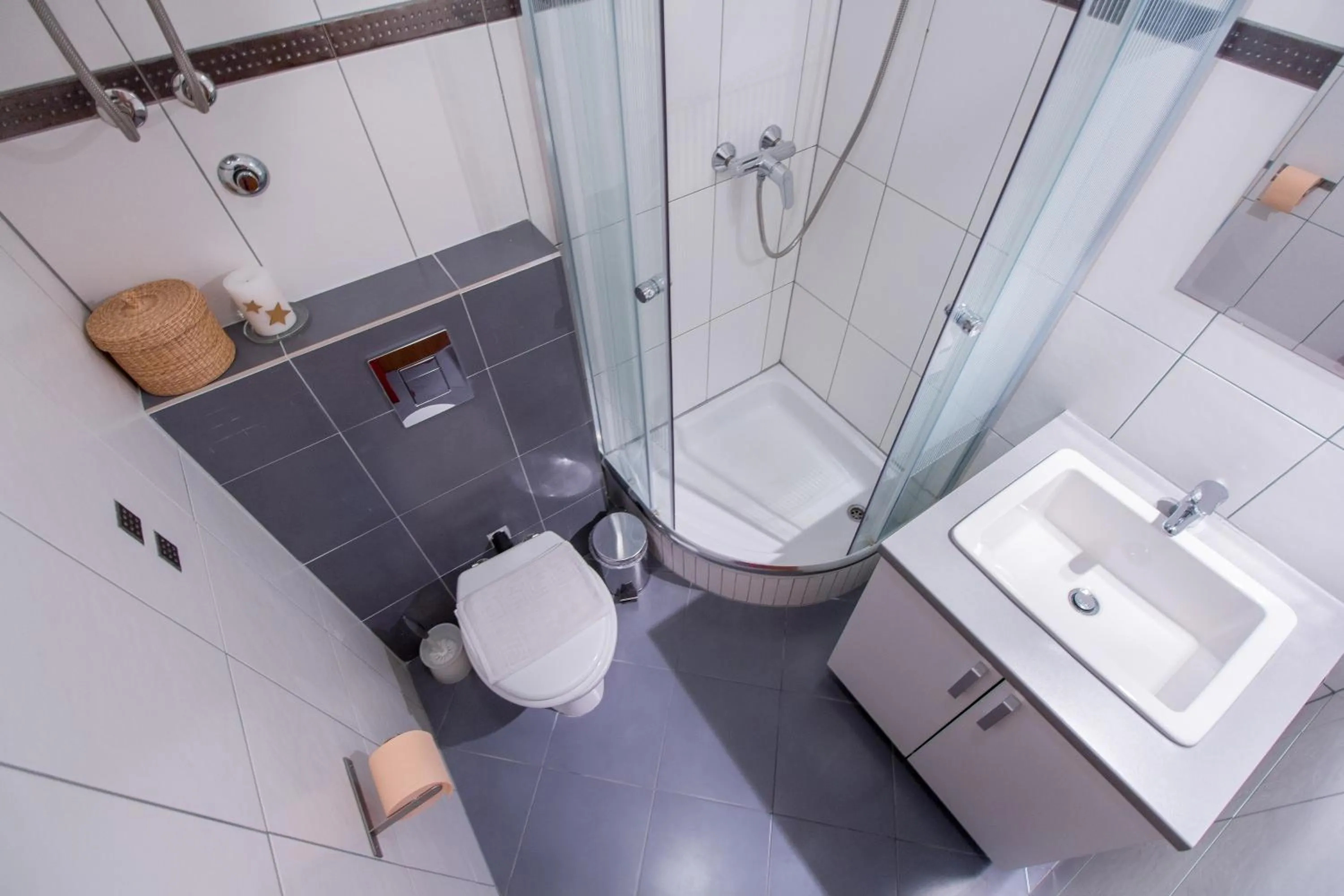 Bathroom in Apartments Baška