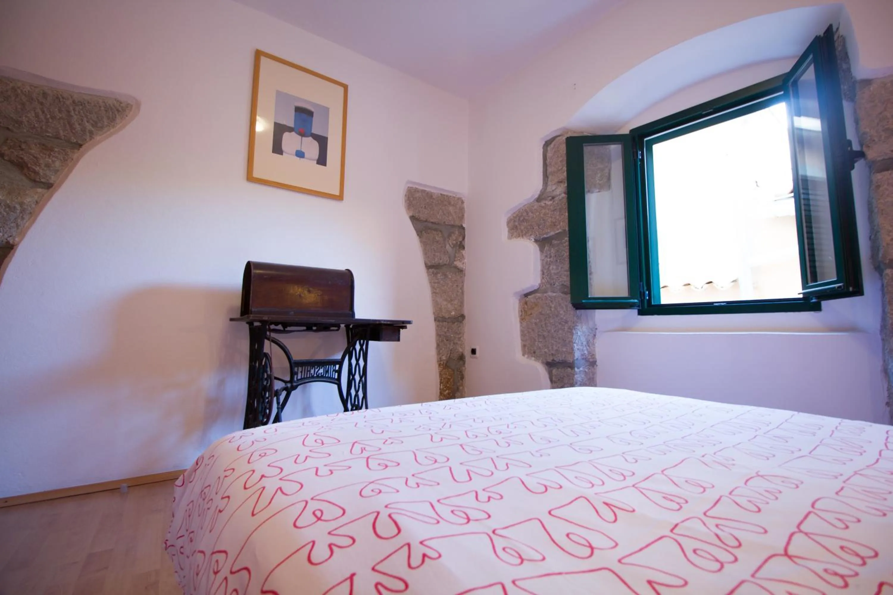 Bedroom, Bed in Apartments Baška