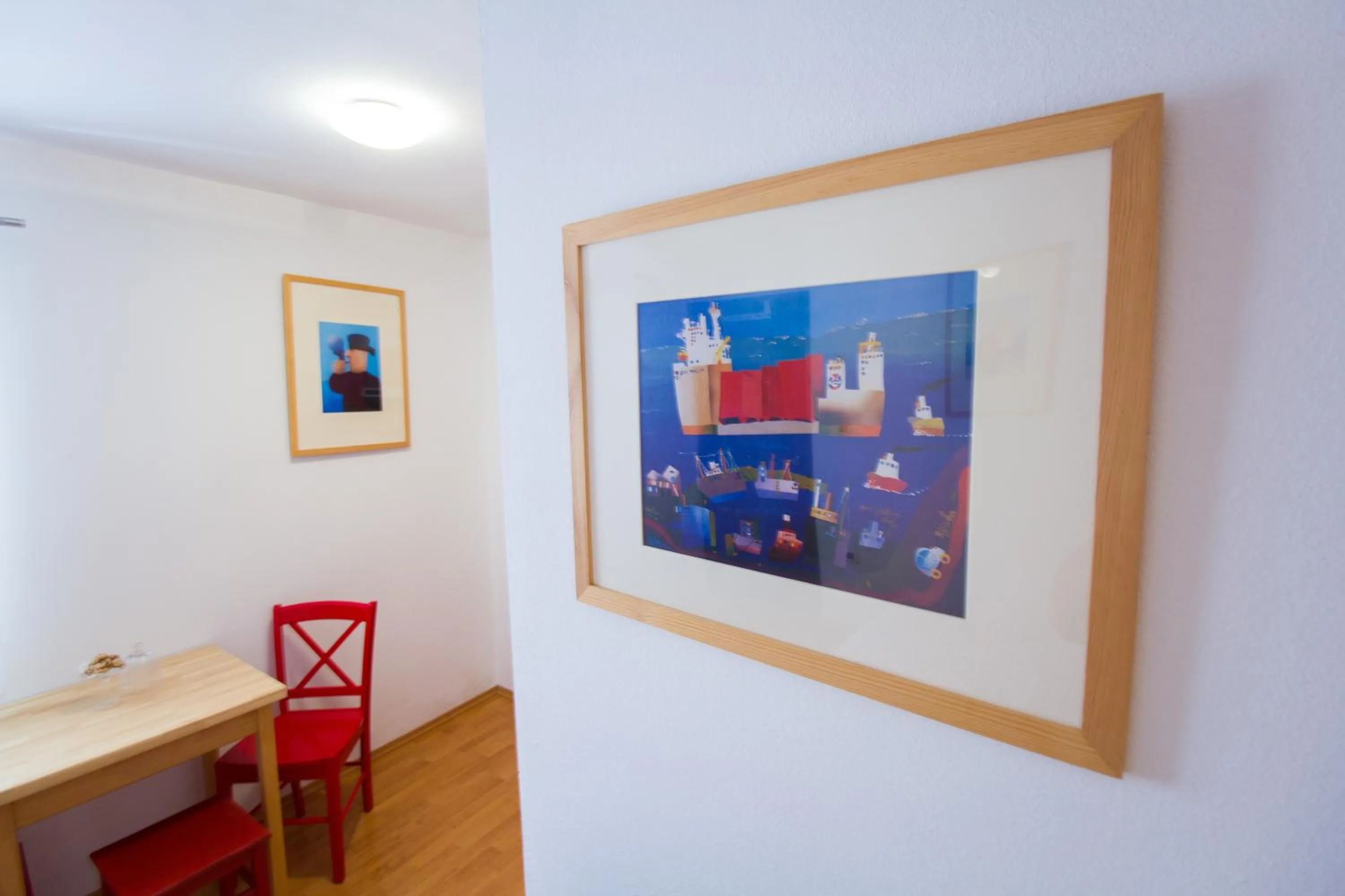 Dining area in Apartments Baška