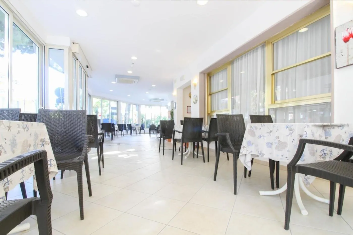 Patio in Hotel Abbondanza