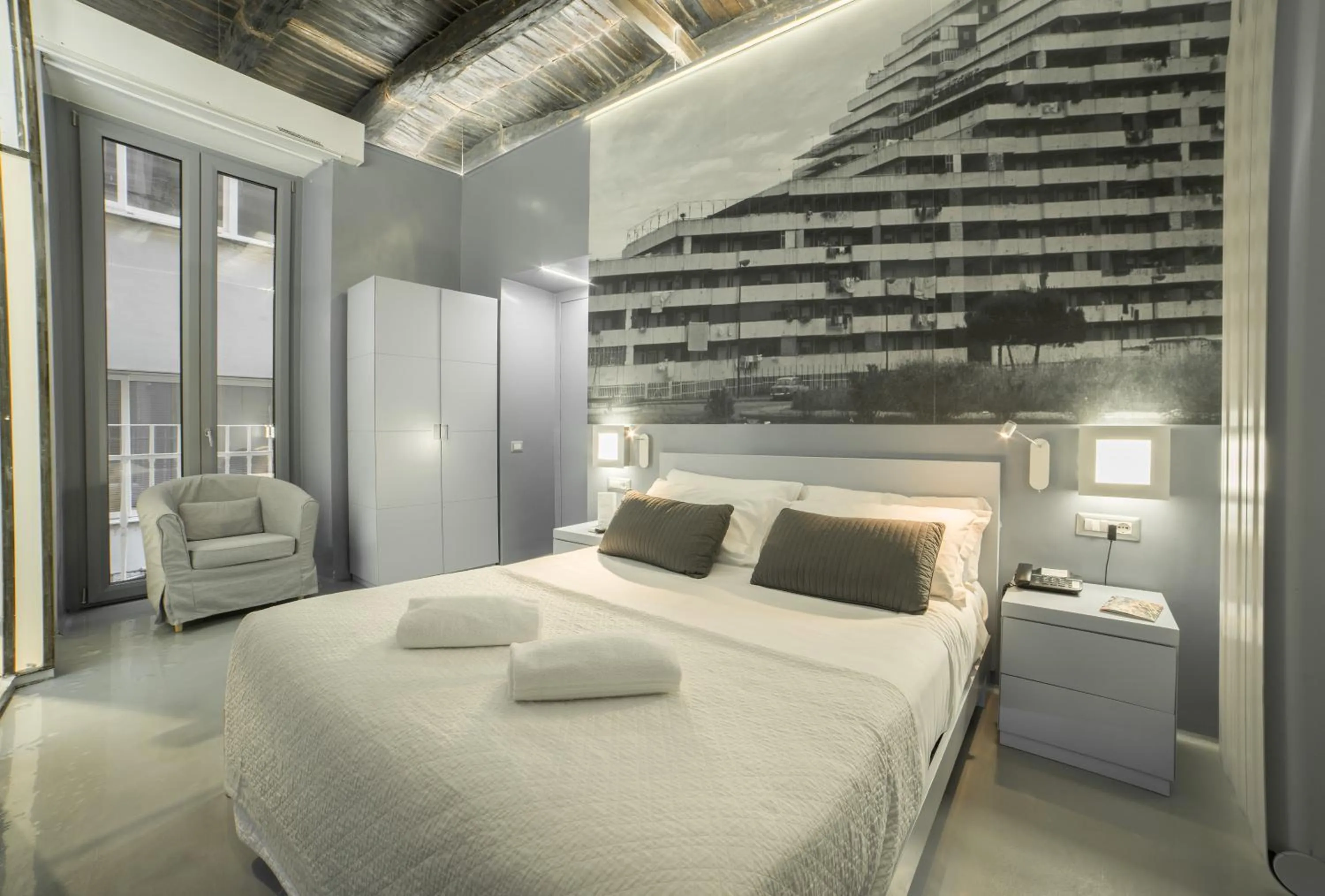 Balcony/Terrace, Bed in Chiaia 197 Deluxe Residence