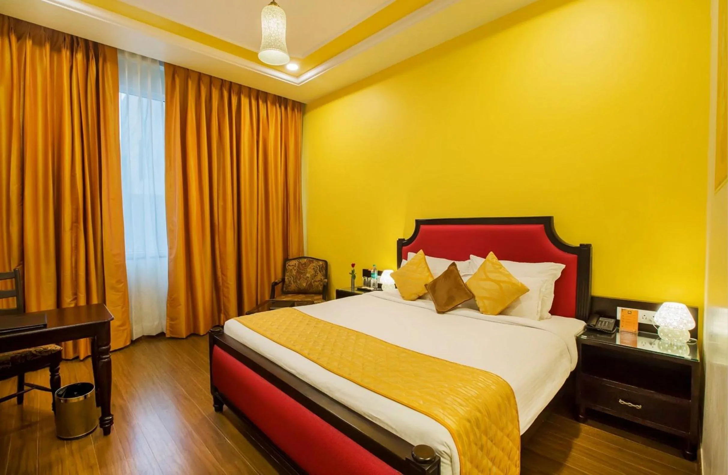 Bedroom, Bed in Kapish Smart - Hotel Jaipur City Centre