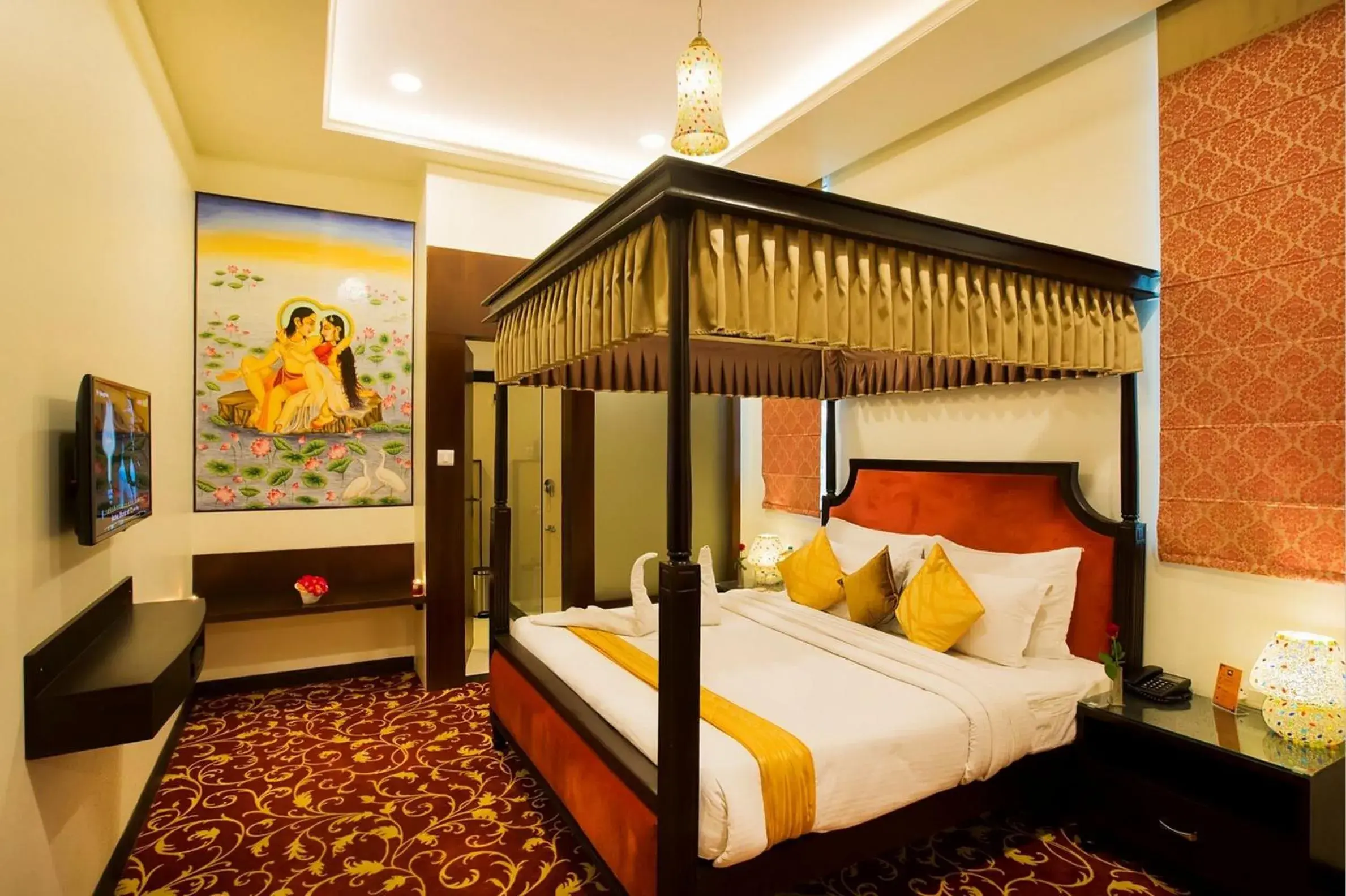Bedroom, Bed in Kapish Smart - Hotel Jaipur City Centre Bedroom, Bed in Kapish Smart - Hotel Jaipur City Centre