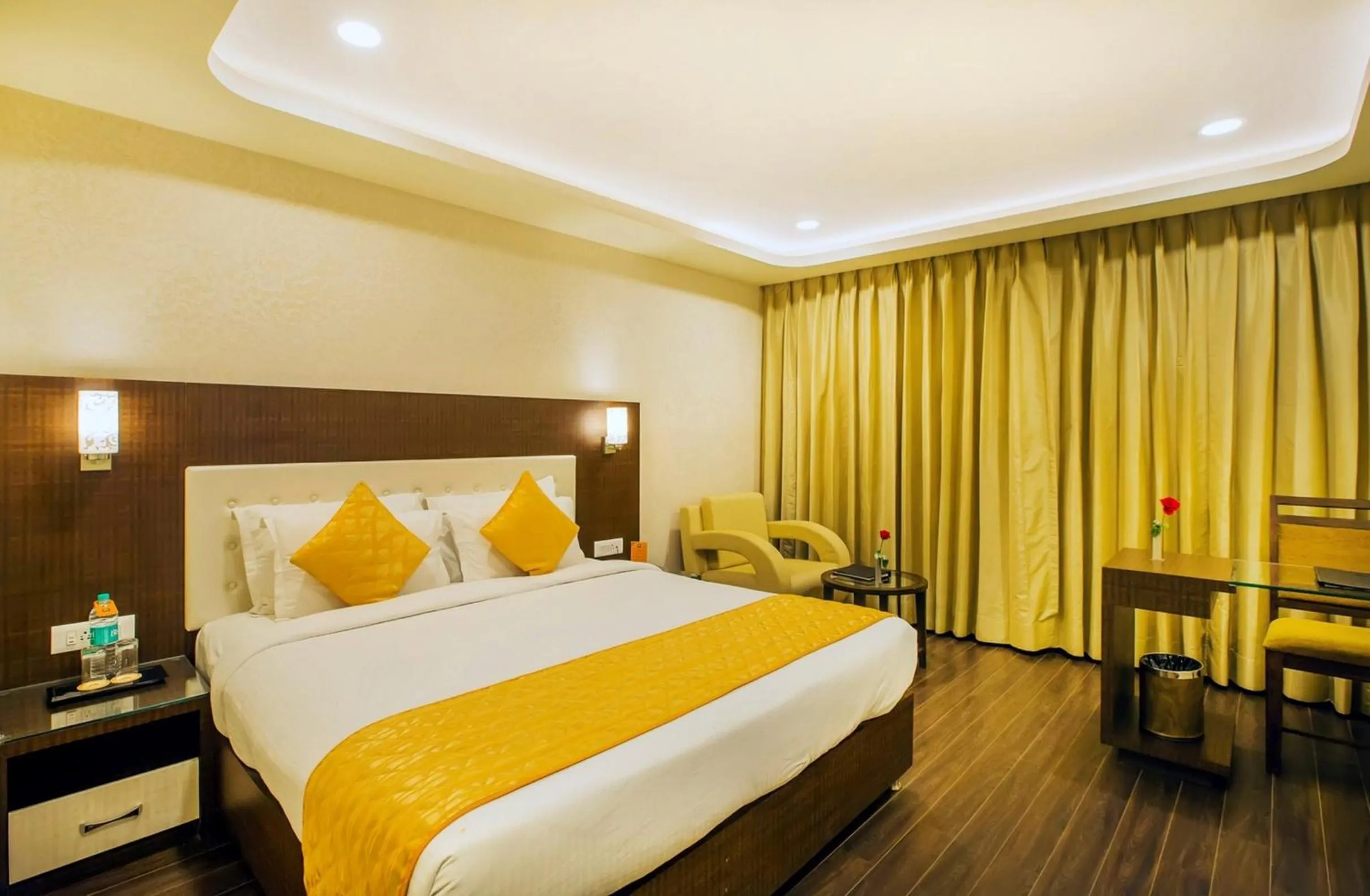 Bedroom, Bed in Kapish Smart - Hotel Jaipur City Centre