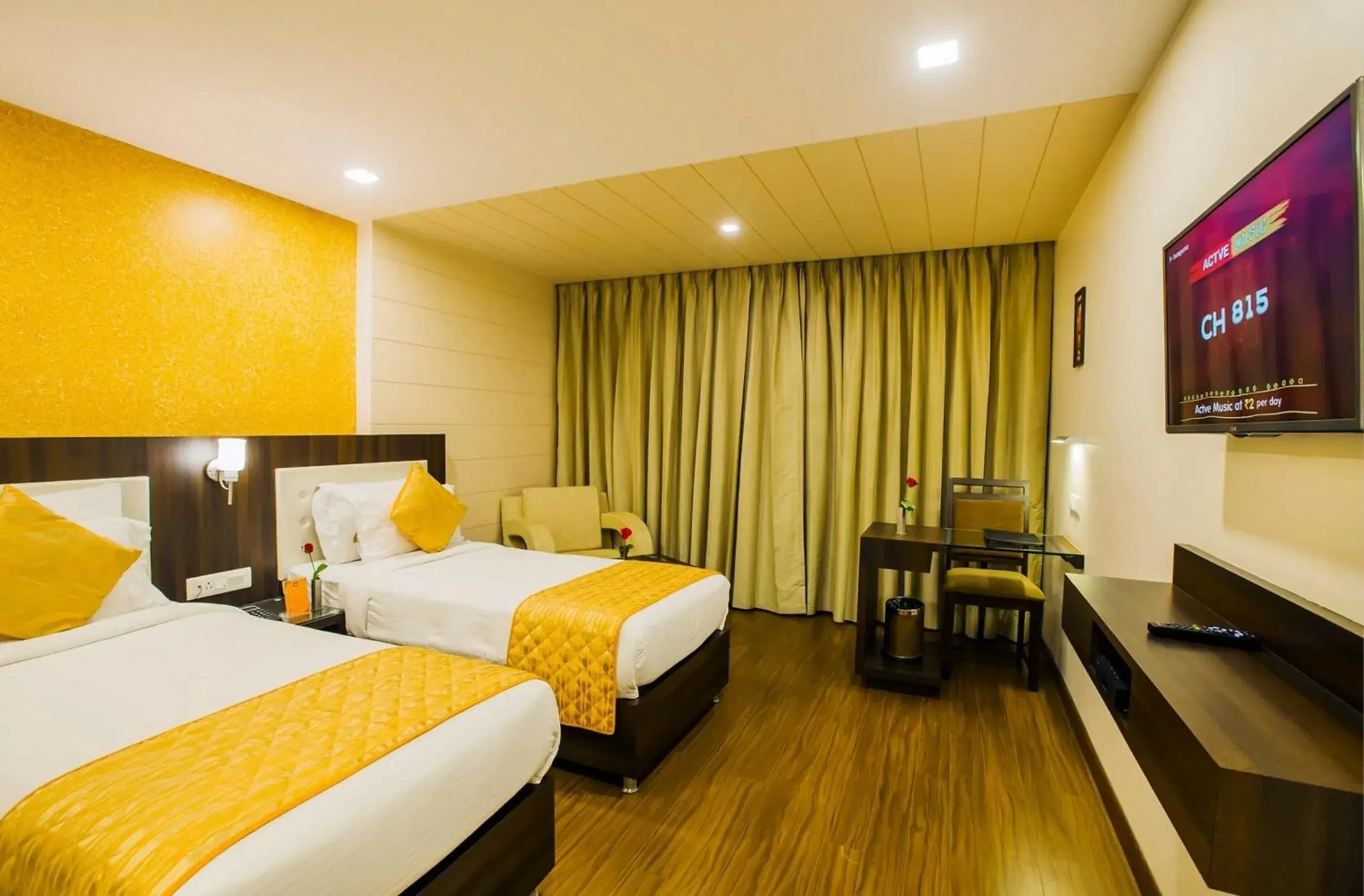 Bedroom, Bed in Kapish Smart - Hotel Jaipur City Centre Bedroom, Bed in Kapish Smart - Hotel Jaipur City Centre