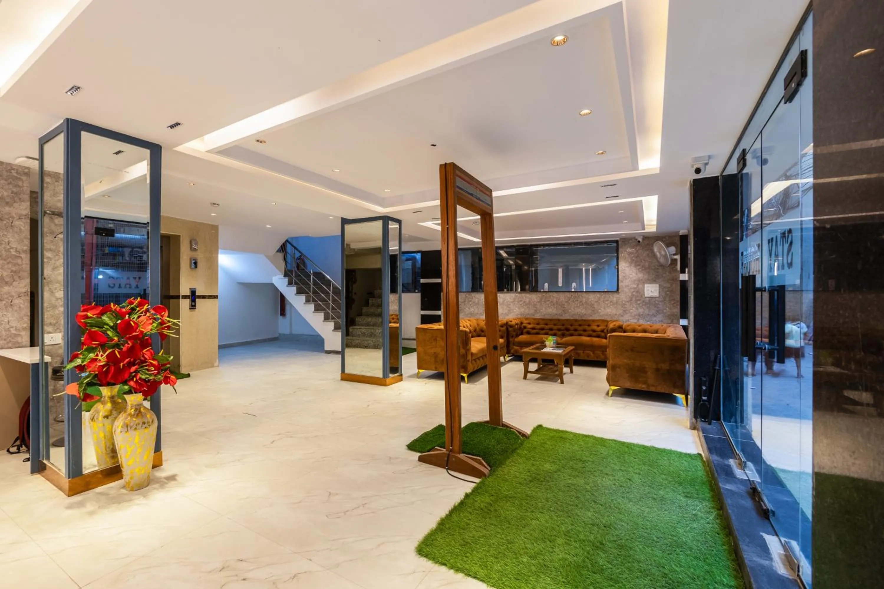 Lobby or reception in Hotel Stay House Inn 3 Mints walk from New Delhi Railway station,5 Mints from Metro