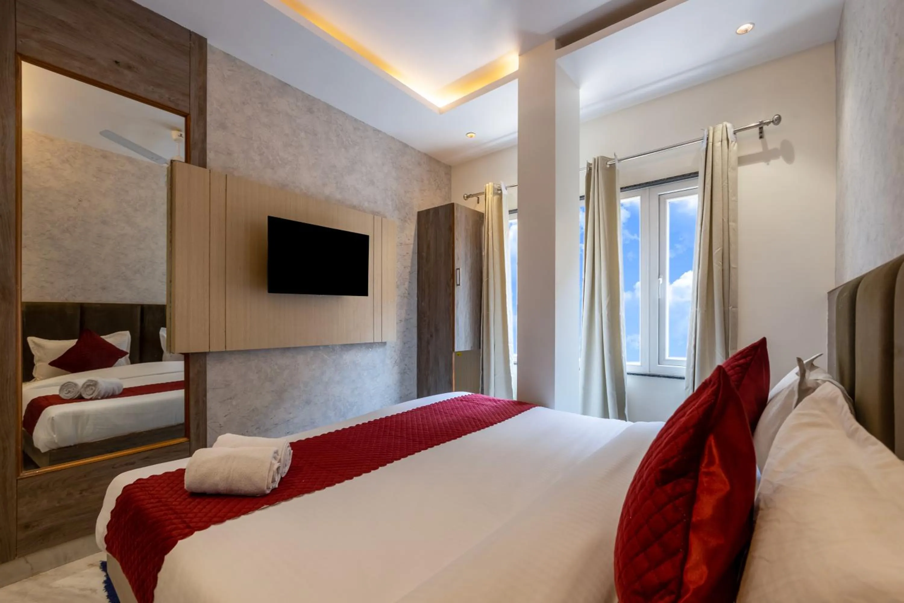 Bed in Hotel Stay House Inn 3 Mints walk from New Delhi Railway station,5 Mints from Metro