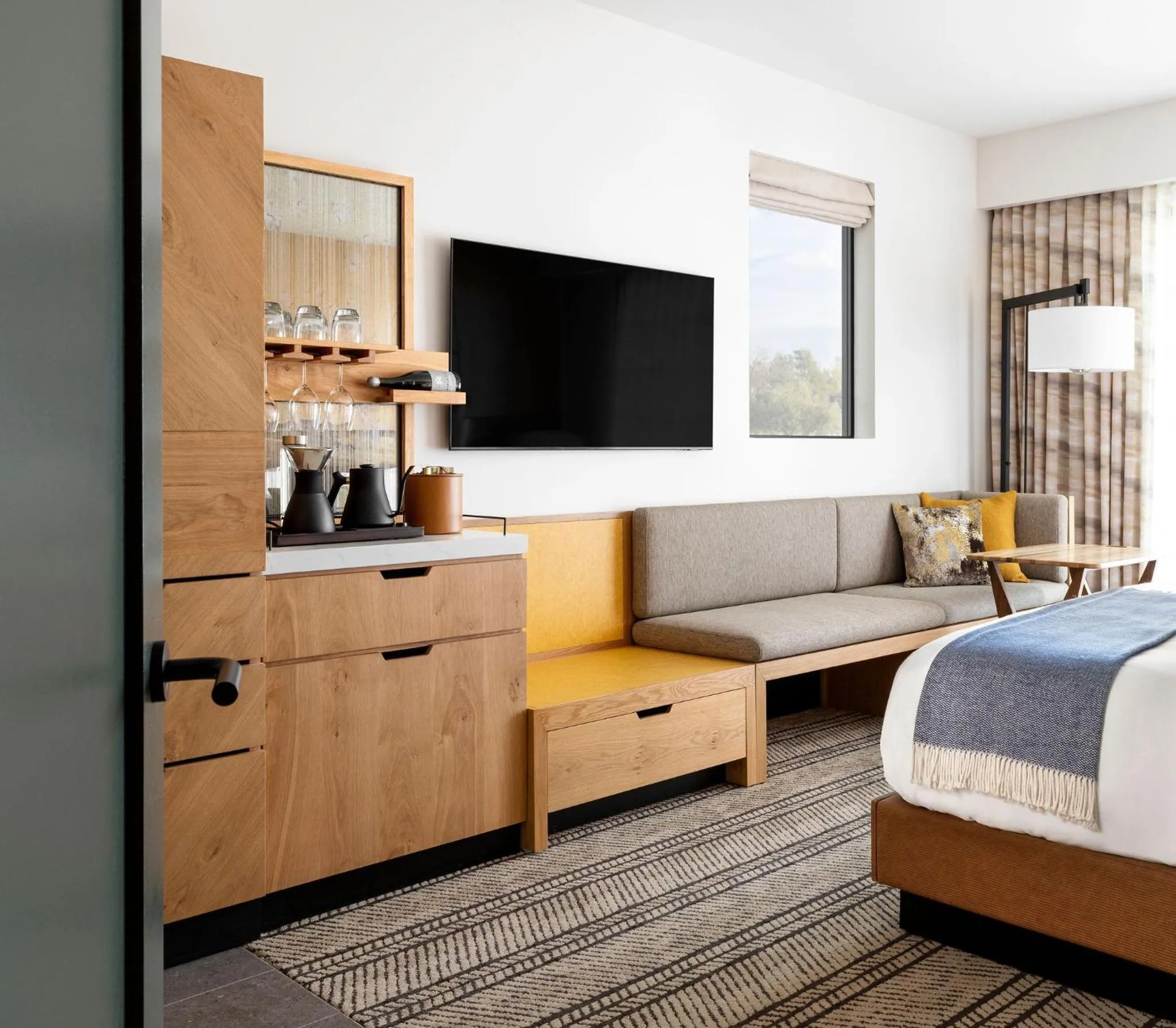 Seating area, Bed in Appellation Healdsburg