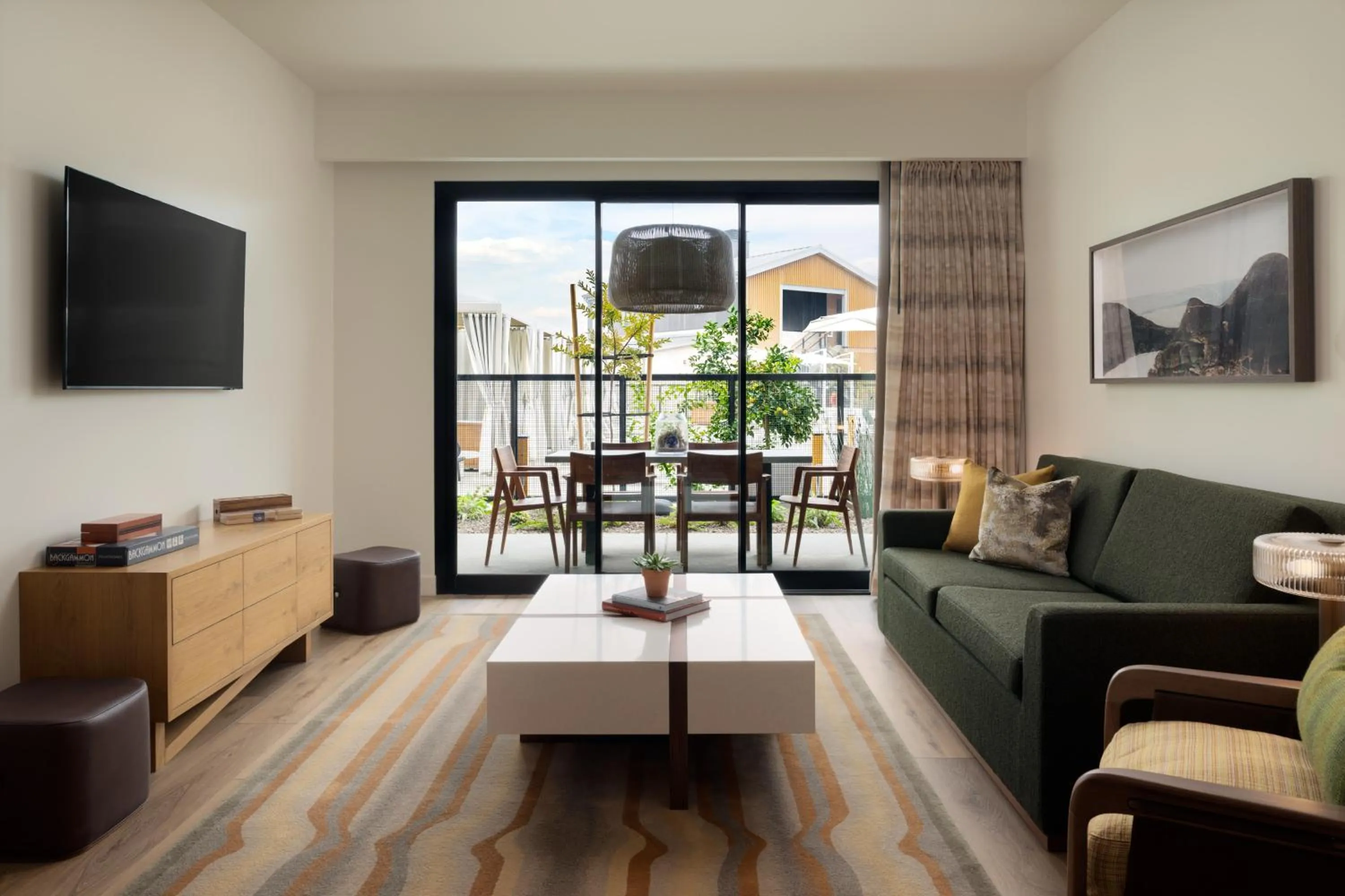 Living room in Appellation Healdsburg