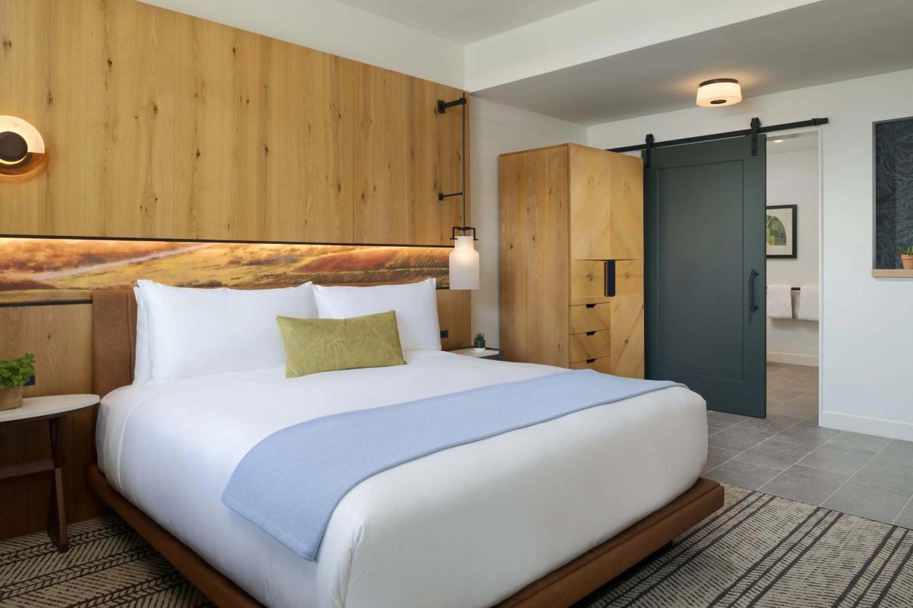 Bedroom, Bed in Appellation Healdsburg