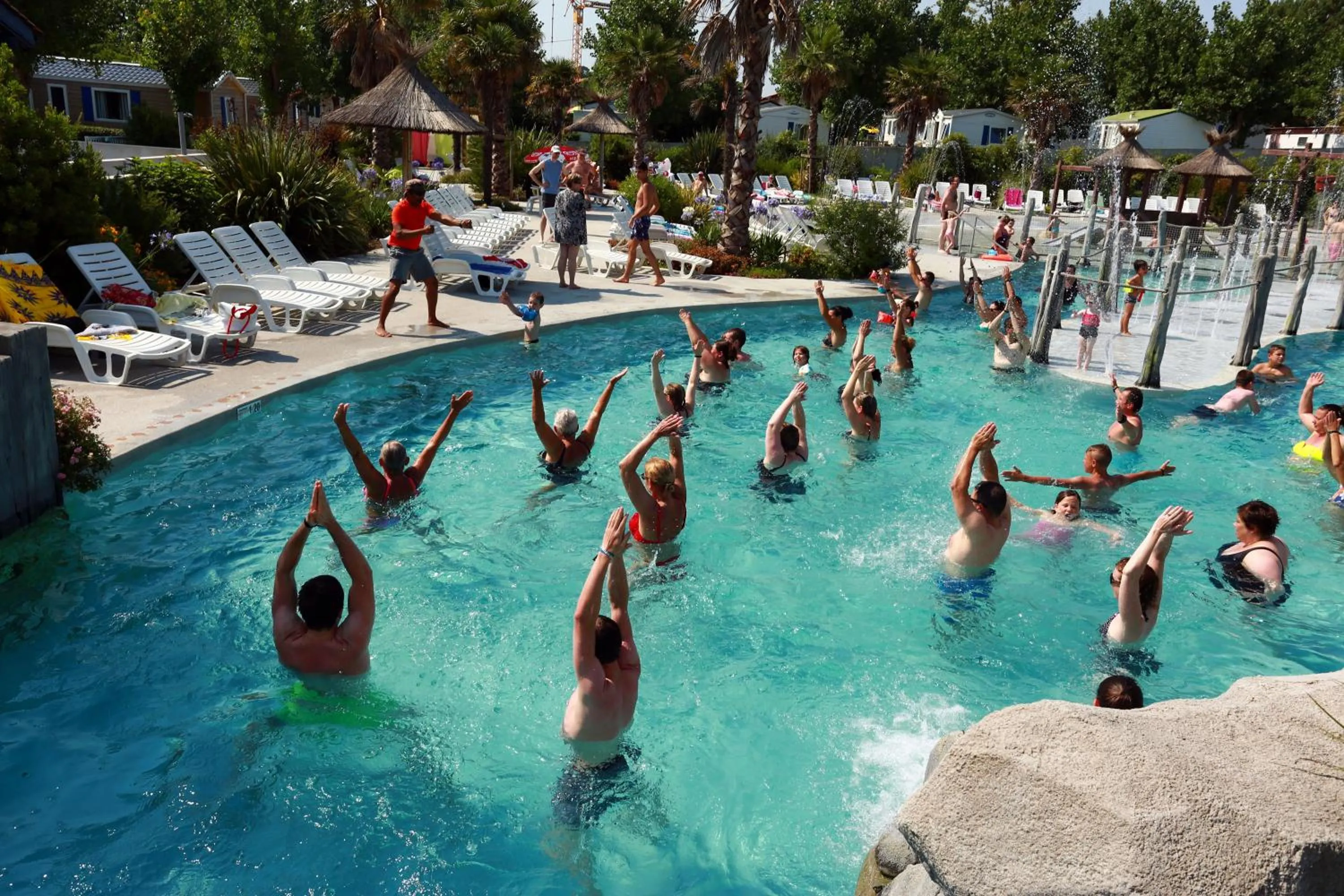 Aqua park, Swimming Pool in Résidence Ilbarritz