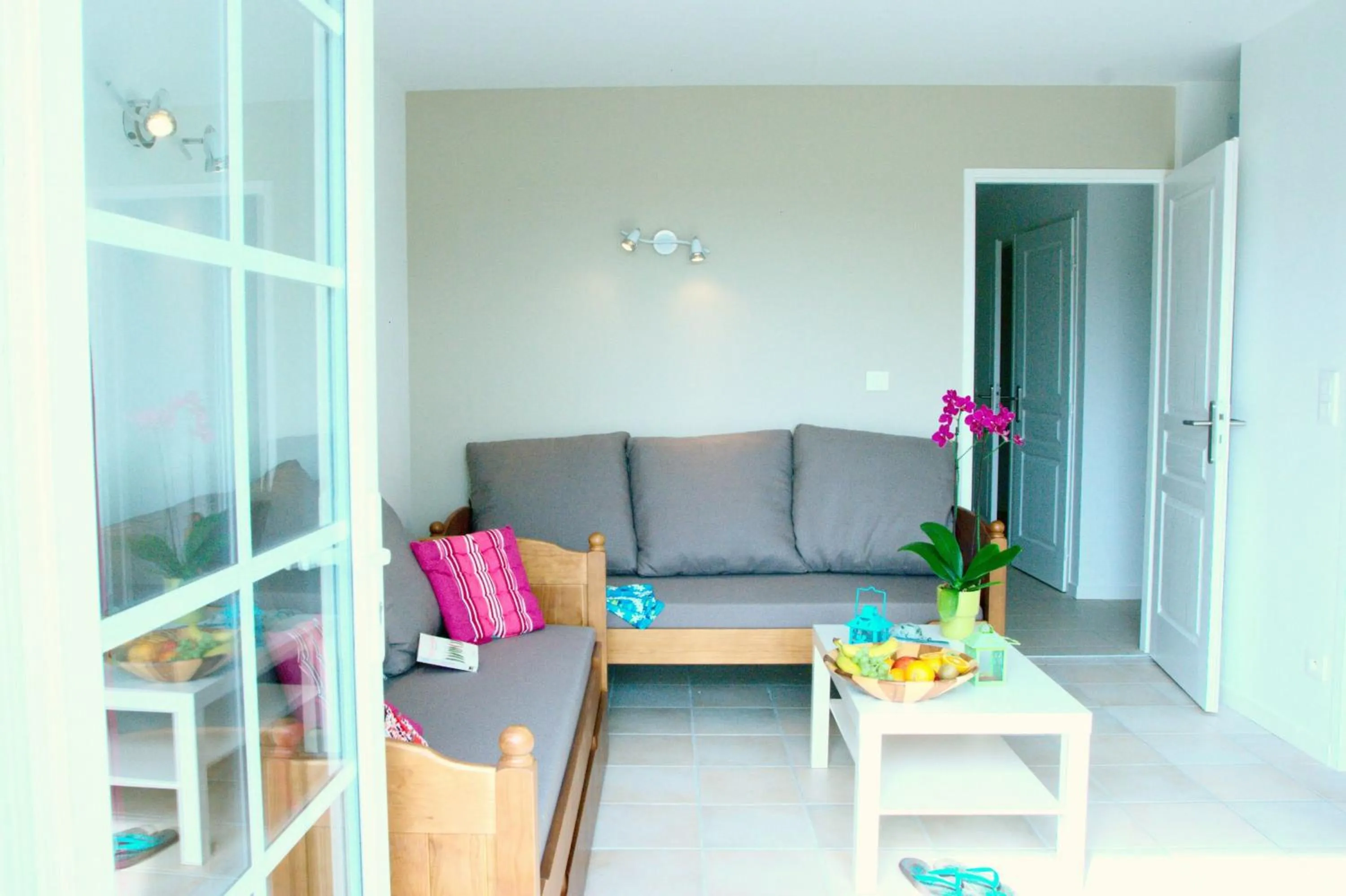 Seating Area in Résidence Ilbarritz