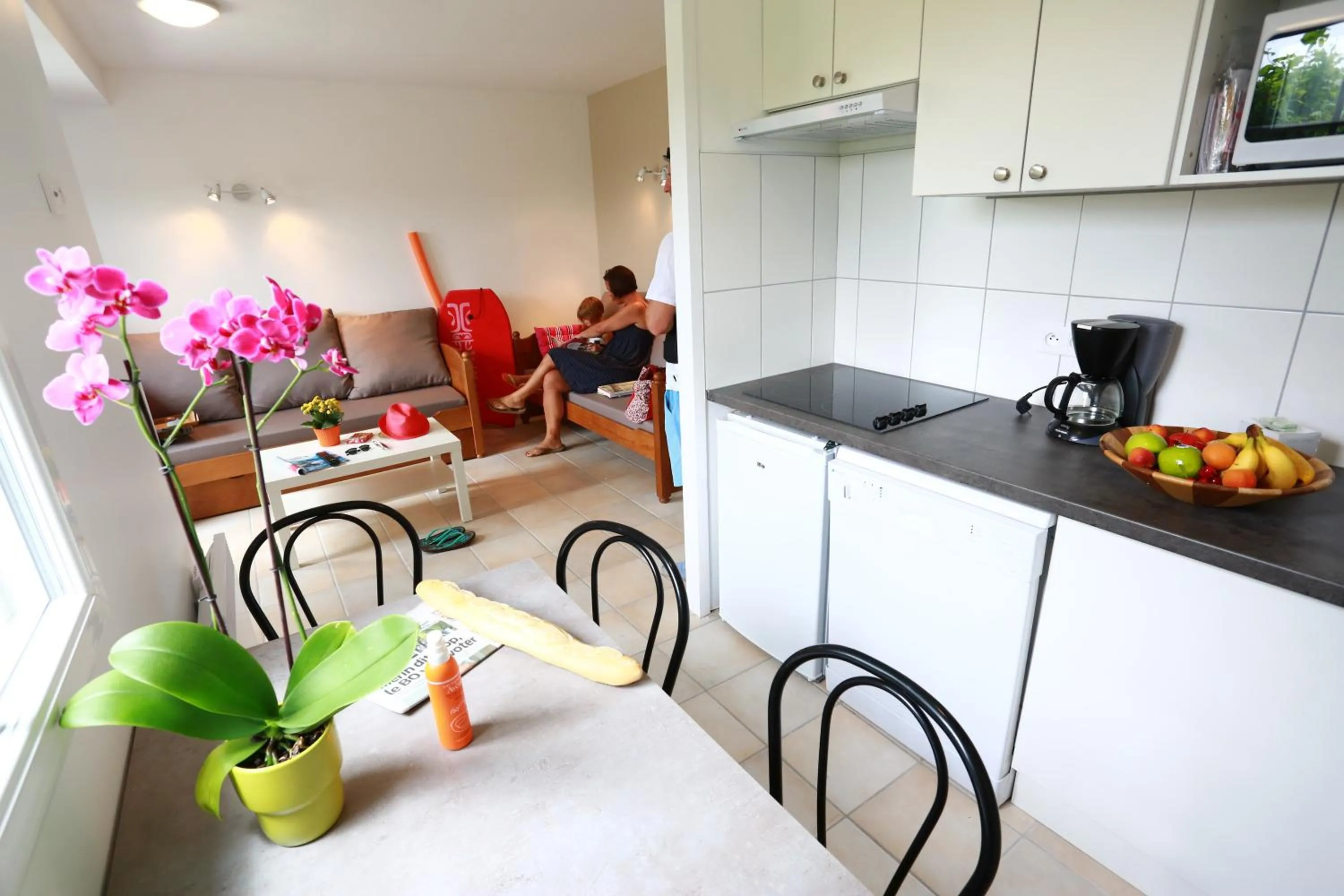 Kitchen or kitchenette, Kitchen/Kitchenette in Résidence Ilbarritz