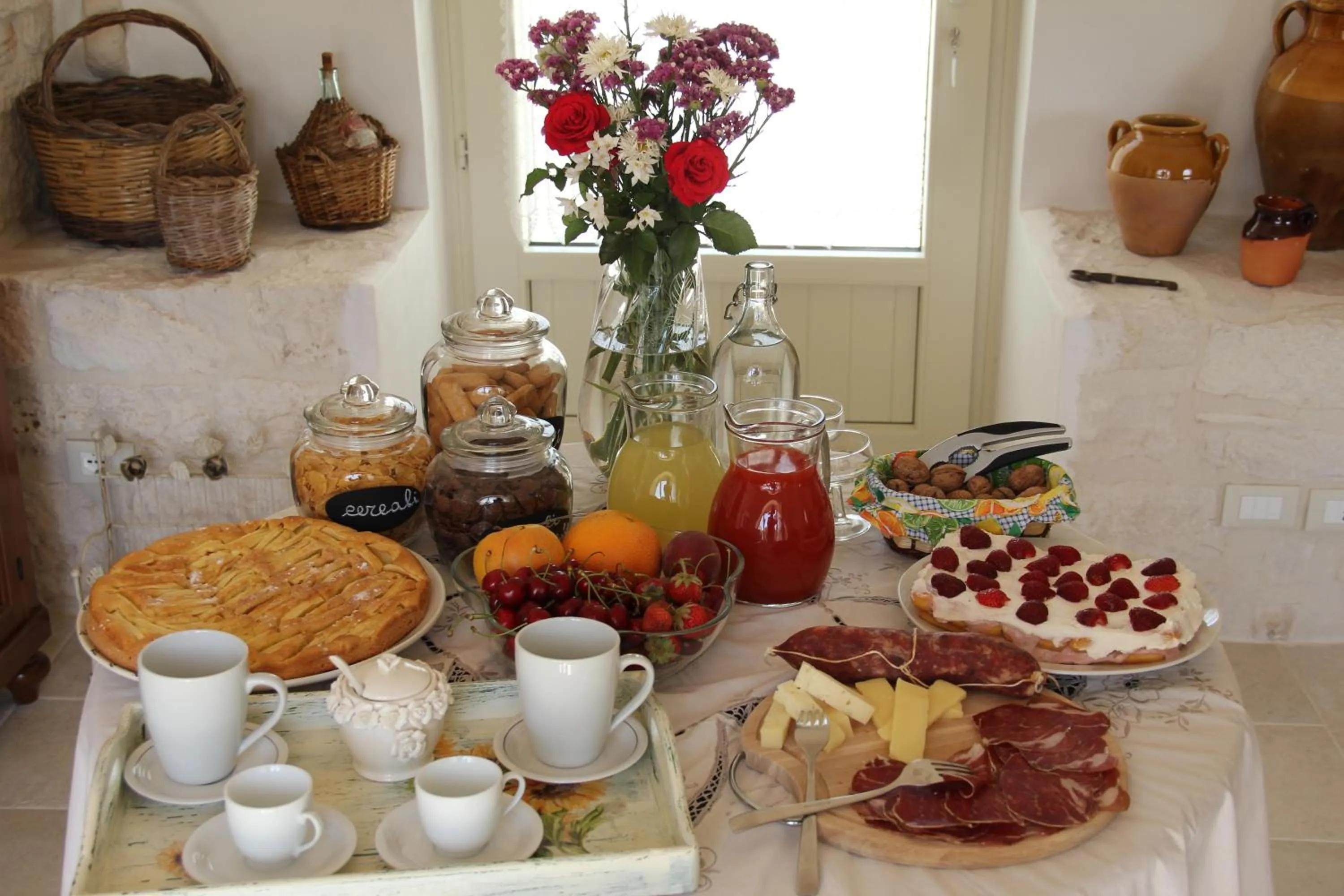 Food close-up in B&B Masseria Nuove Caselle