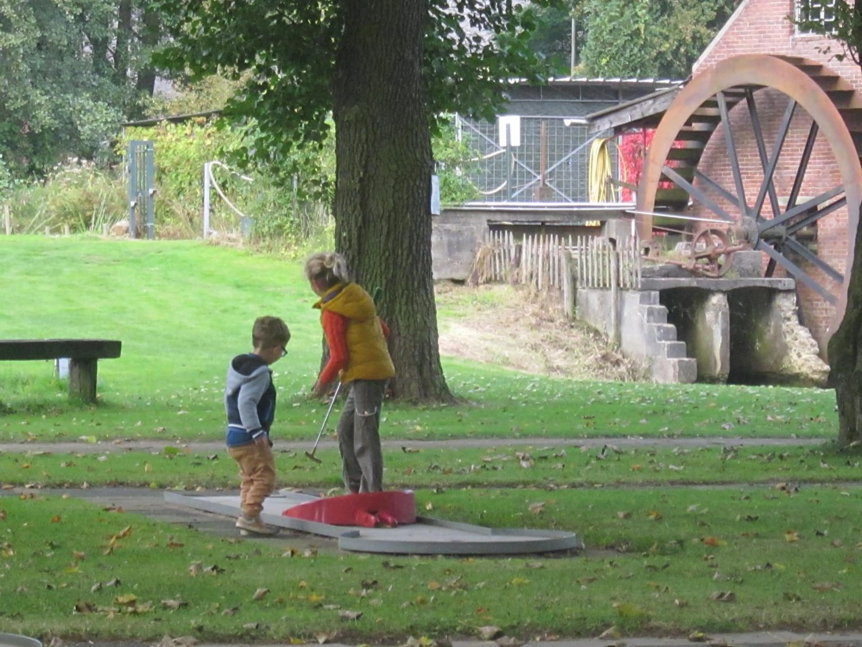 Minigolf in Hotel De Watermolen