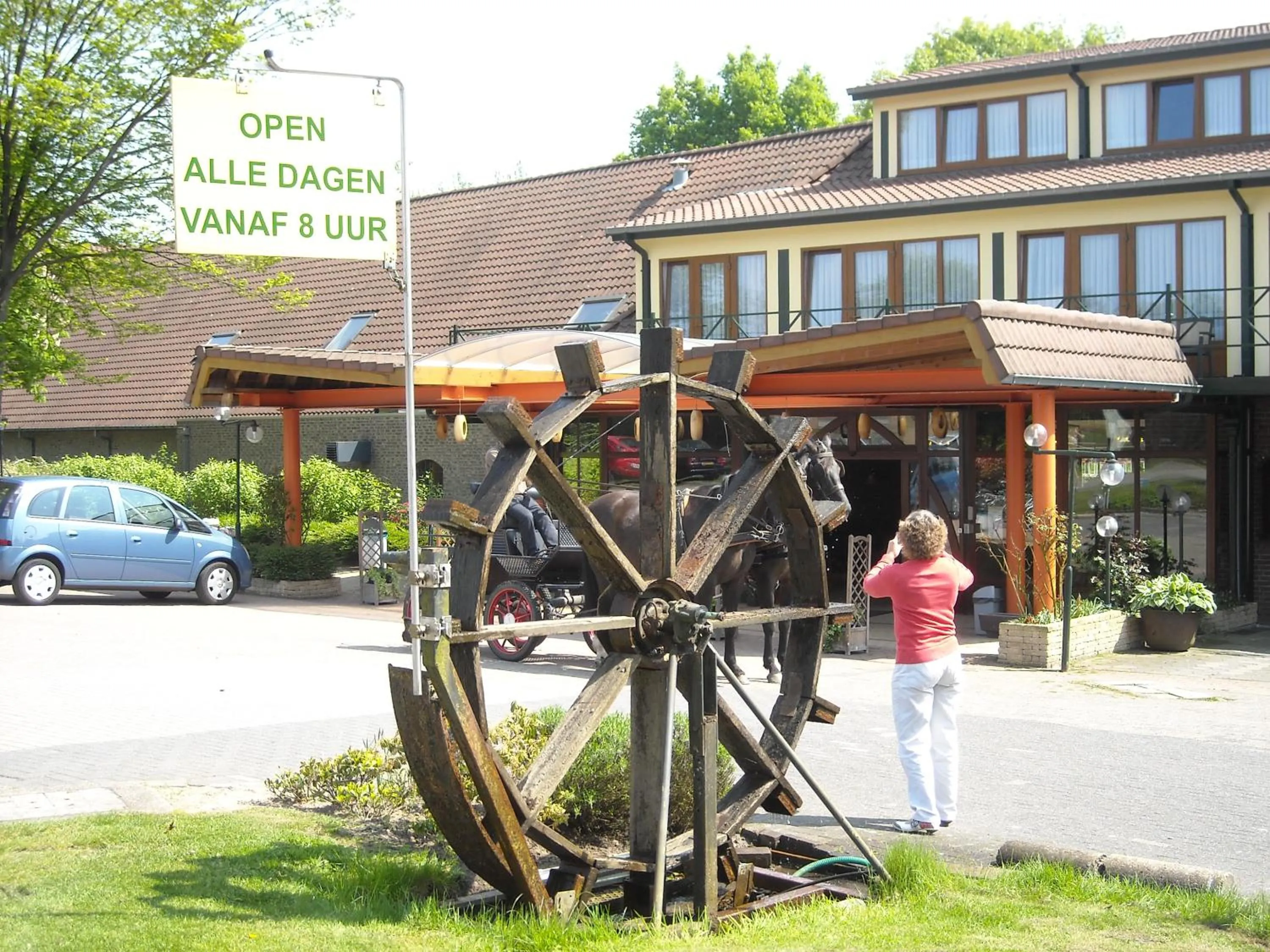 Facade/entrance in Hotel De Watermolen