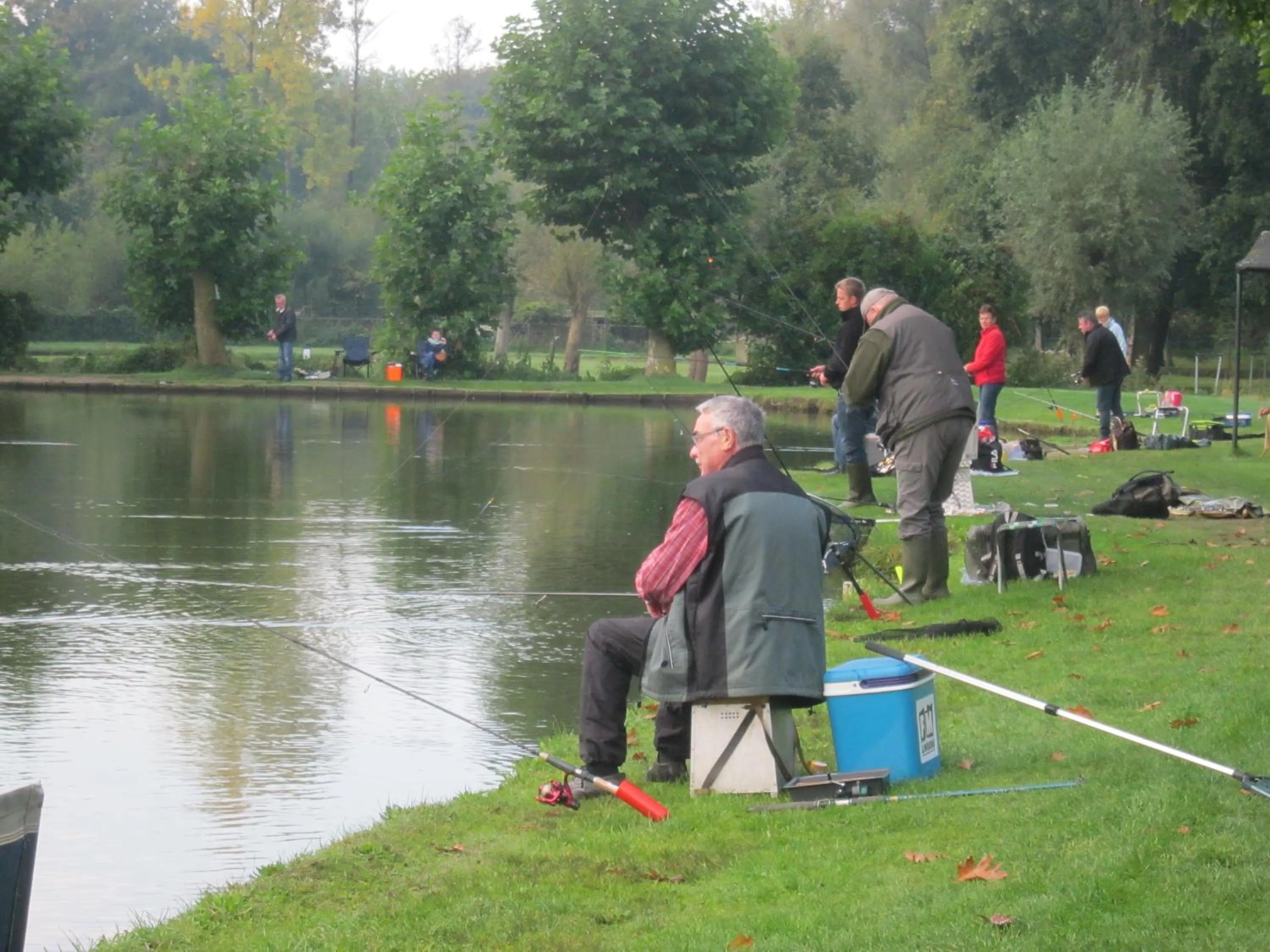 Fishing in Hotel De Watermolen