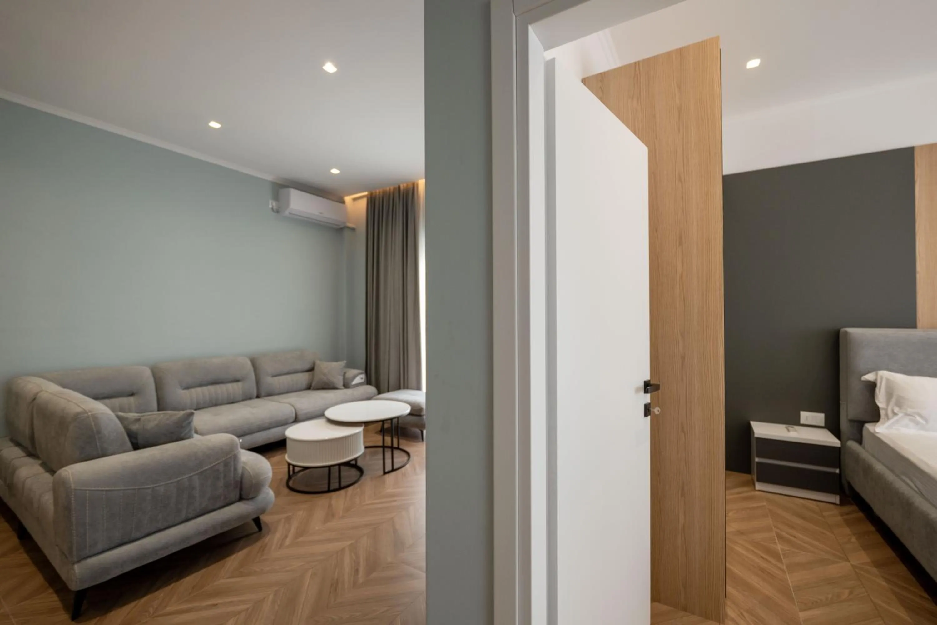 Bed in Regal Luxury Apartments