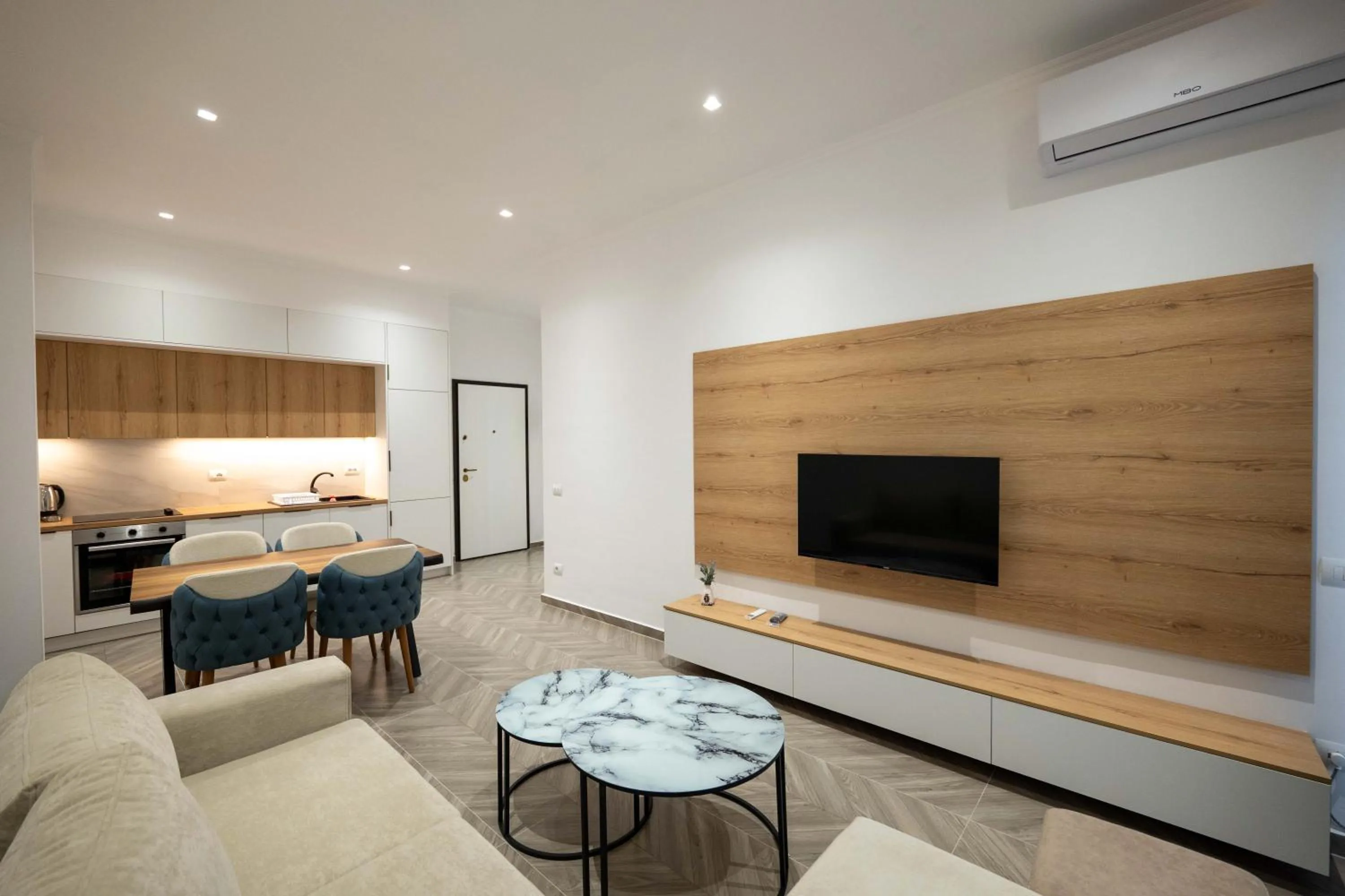 Living room in Regal Luxury Apartments