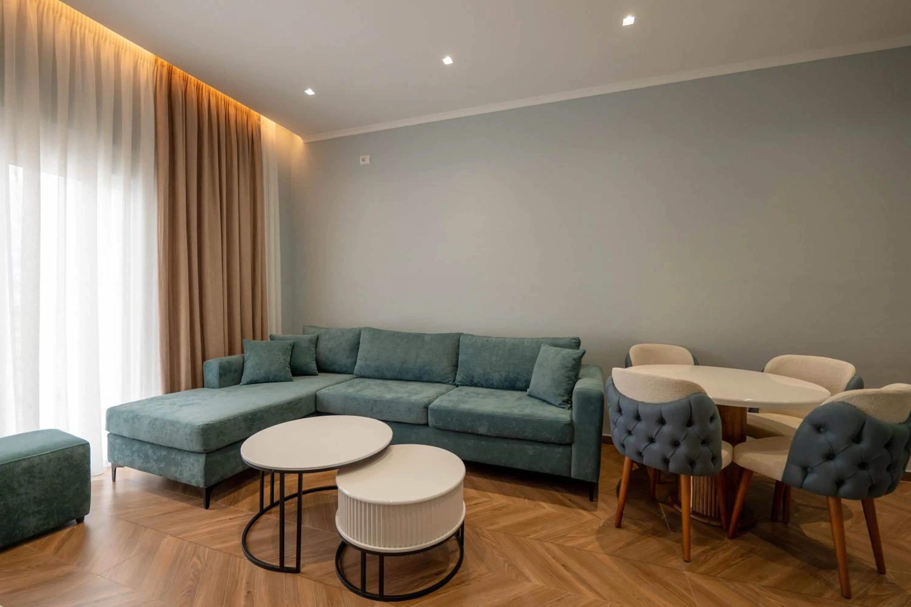 Living room in Regal Luxury Apartments